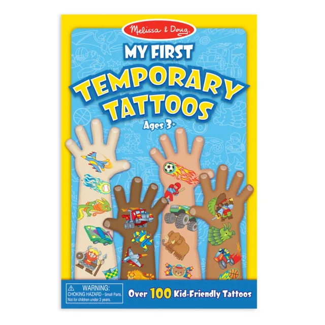 Melissa & Doug My First plaktattoos 100+ stuks avontuur