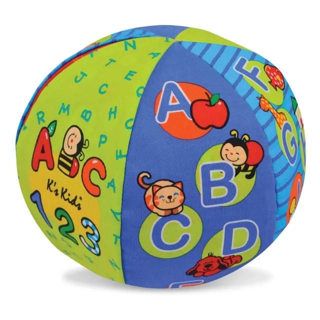 Melissa & Doug K’s Kids 2-in-1 Talking Ball babybal stof