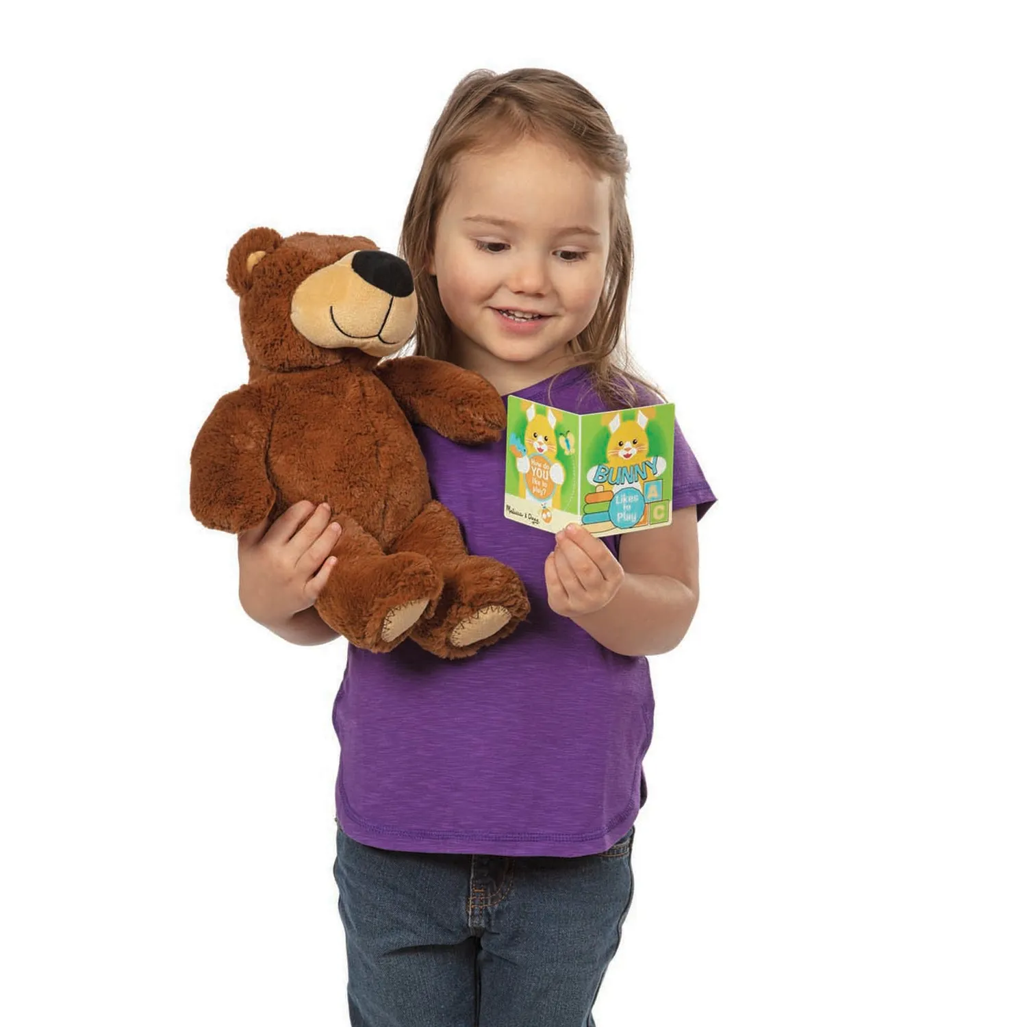 Melissa & Doug Mine to Love Toy Time poppen speelset 16-delig