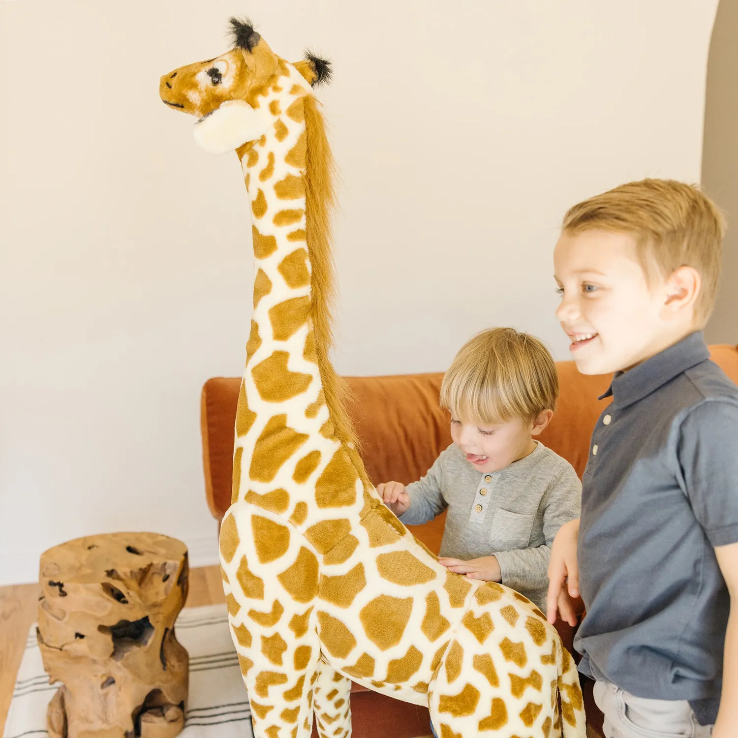 Melissa & Doug Giraffe Knuffel Groot Pluche 120 cm