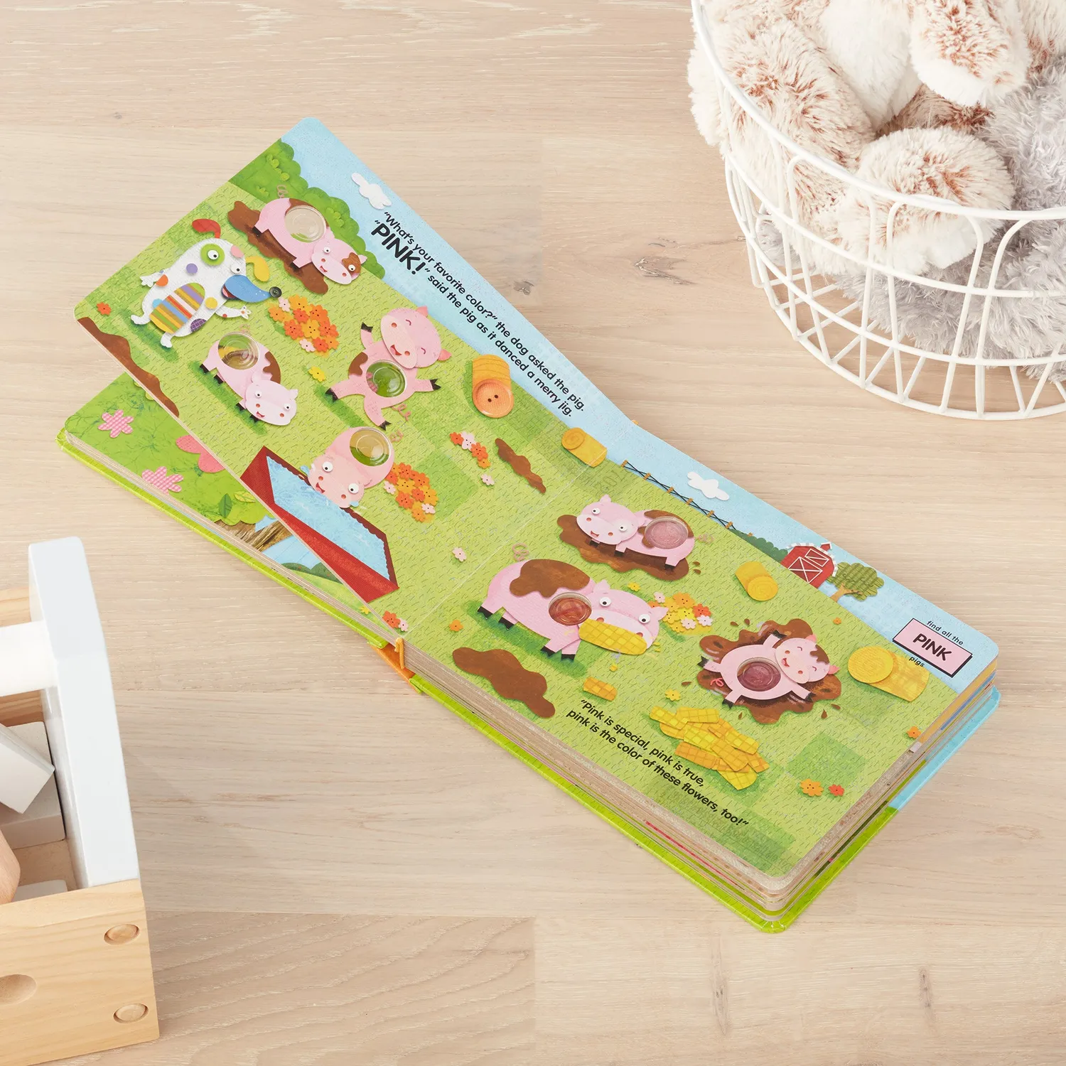 Melissa & Doug Poke-a-Dot Kleuren kartonboek pop