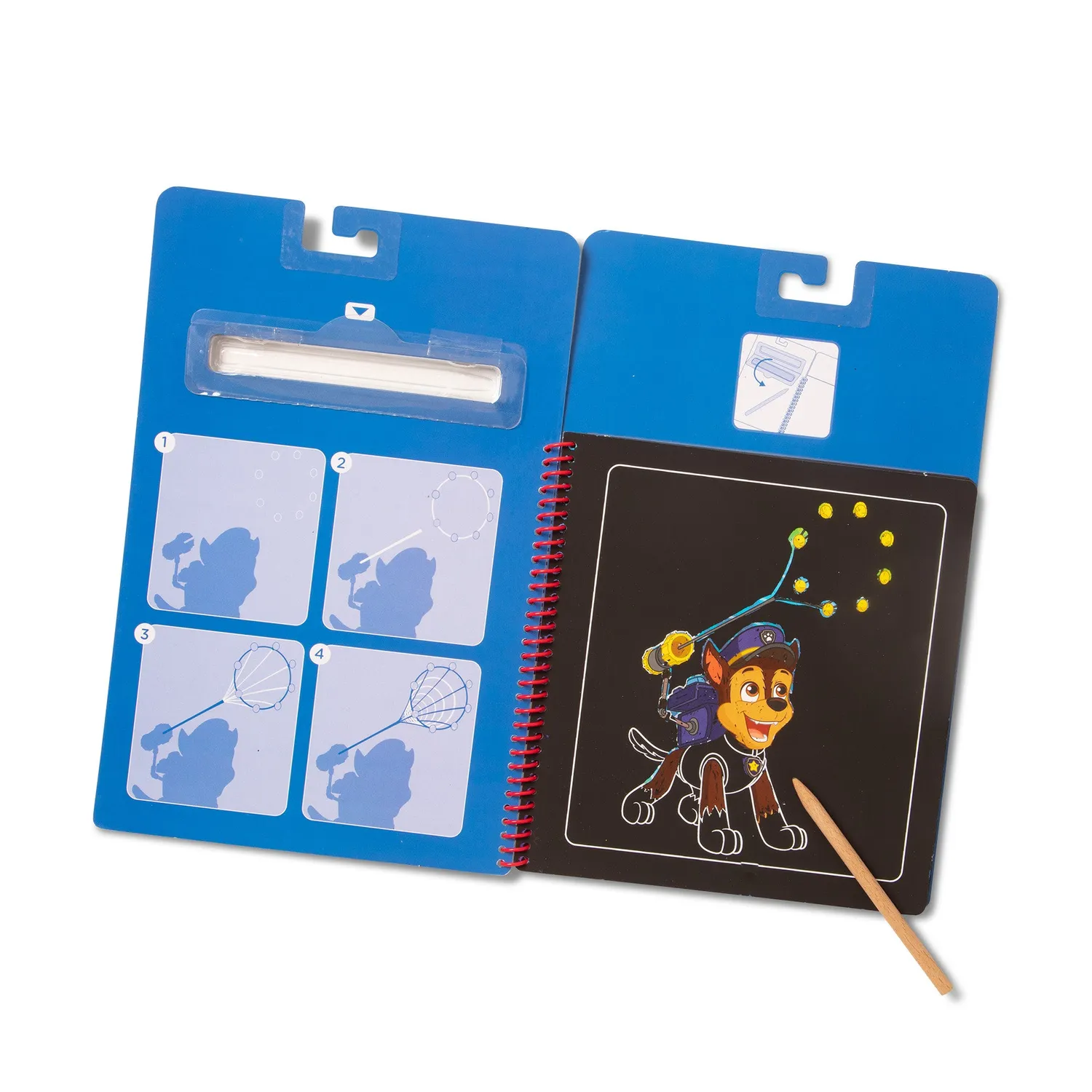 Melissa & Doug PAW Patrol Chase krasboek 10 paginas 5+ jaar