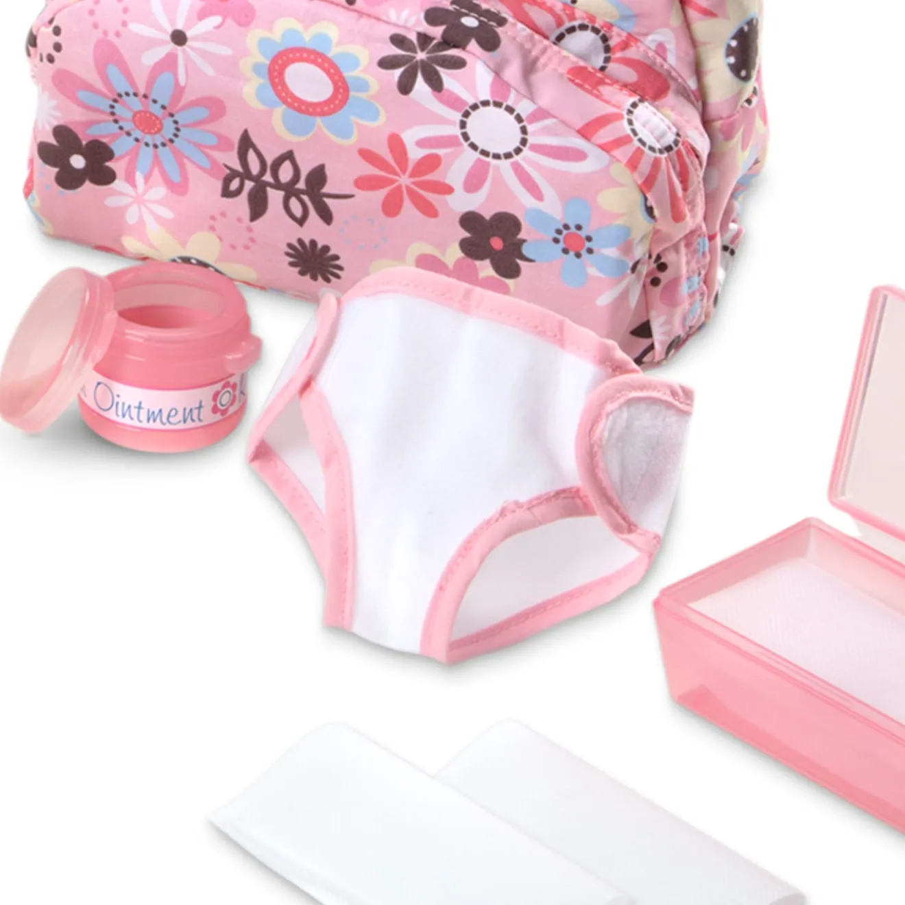 Melissa & Doug Mine to Love poppenaccessoires voeden en verschonen