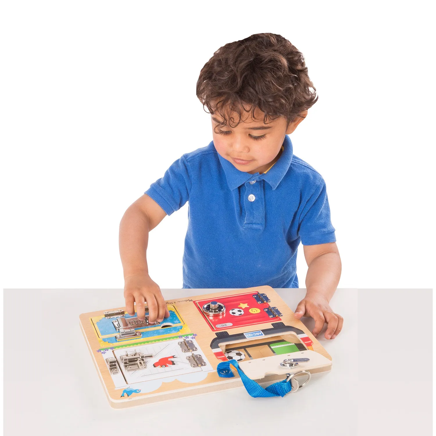 Melissa & Doug Locks & Latches houten speelbord