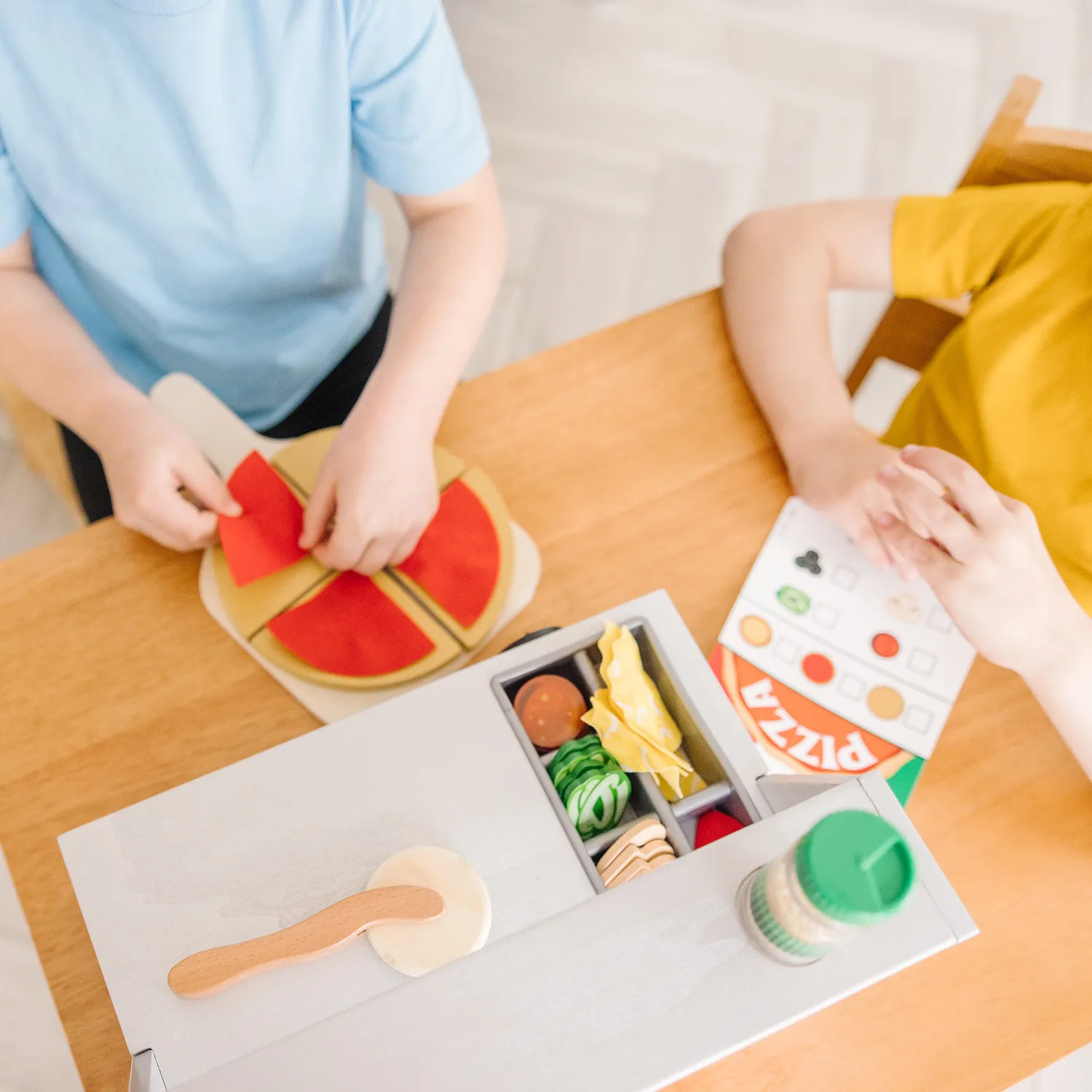 Melissa & Doug Top & Bake Pizza Counter speelset 41-delig