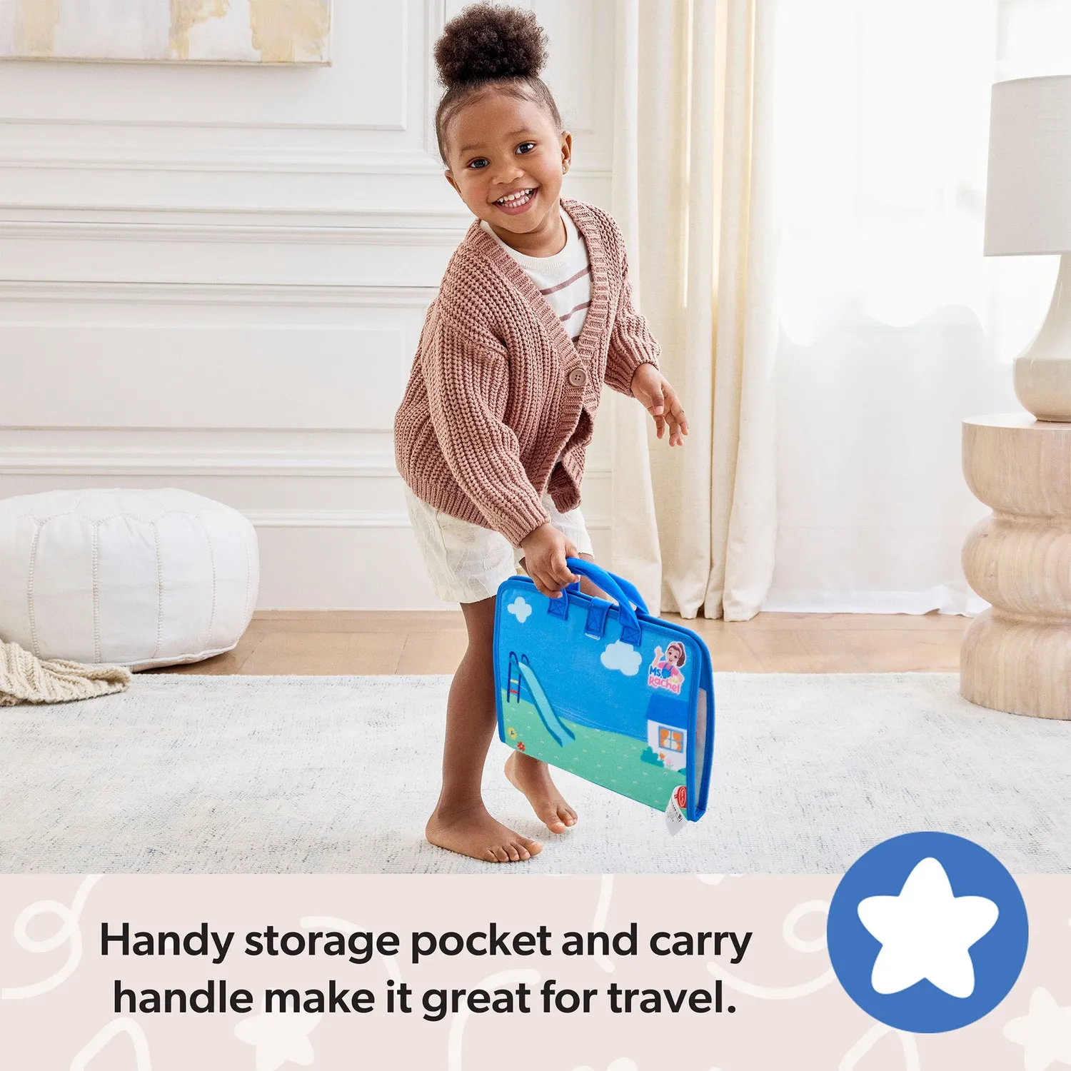 Melissa & Doug Ms Rachel What to Wear viltbord 32-delig