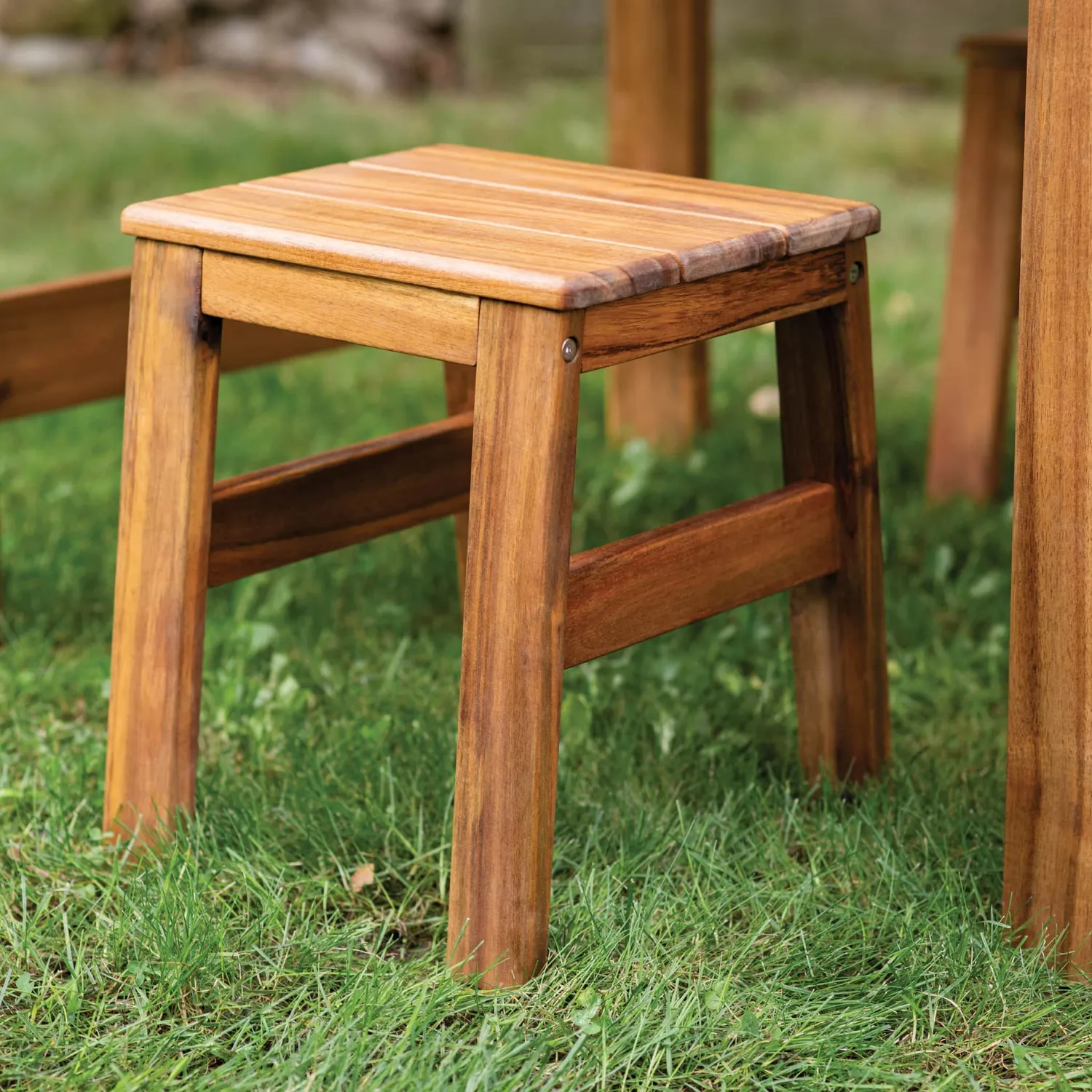 Guidecraft Acadia Outdoor Art Activity Table and Stool Set kindertafel hout