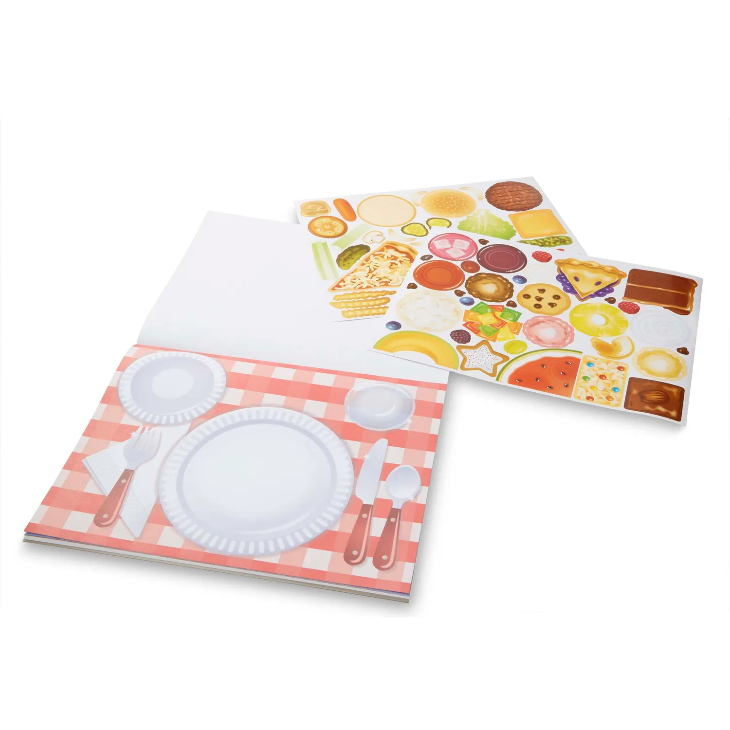 Melissa & Doug Make-a-Meal stickerboek eten 225 stickers