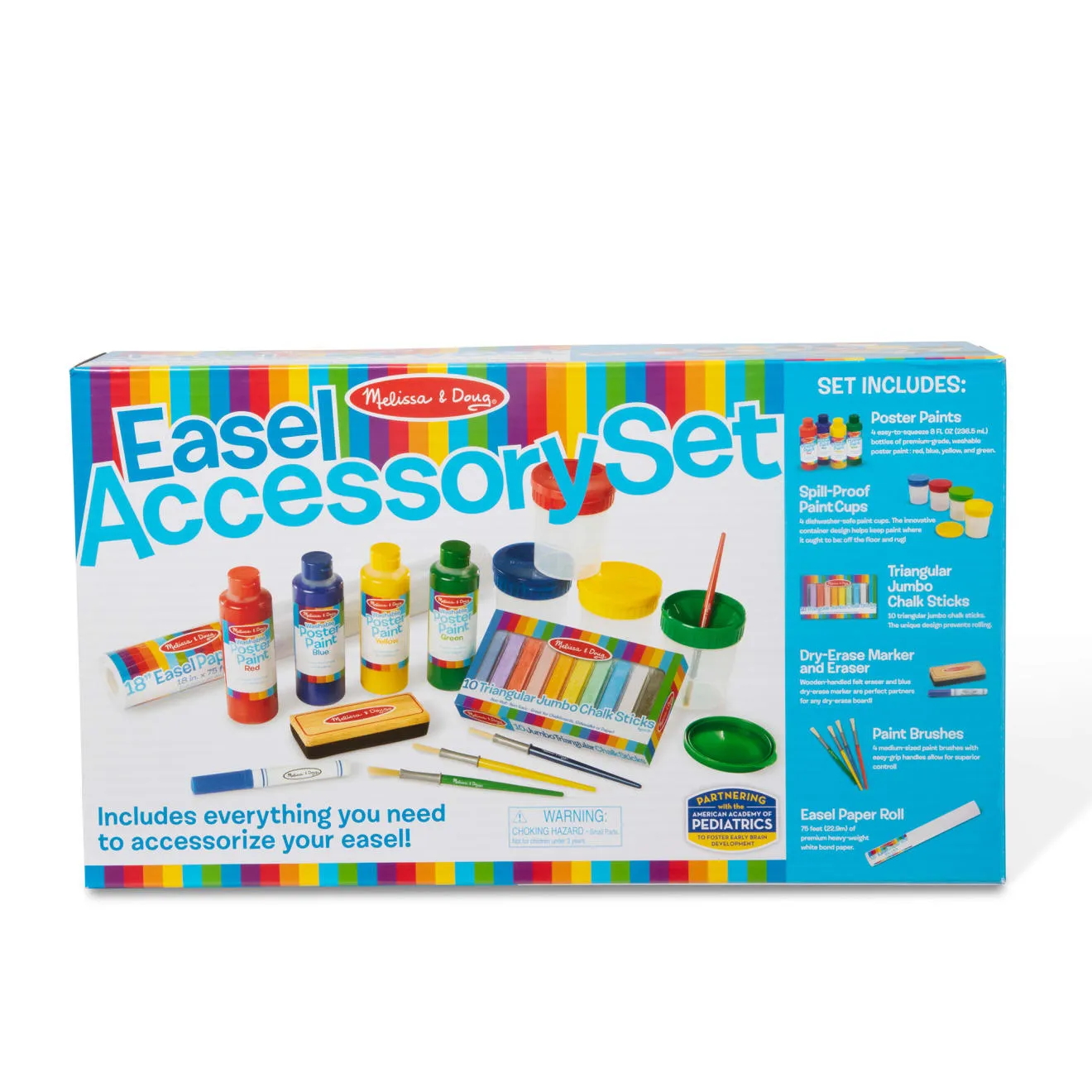 Melissa & Doug Easel Companion Accessory Set schilderset verf