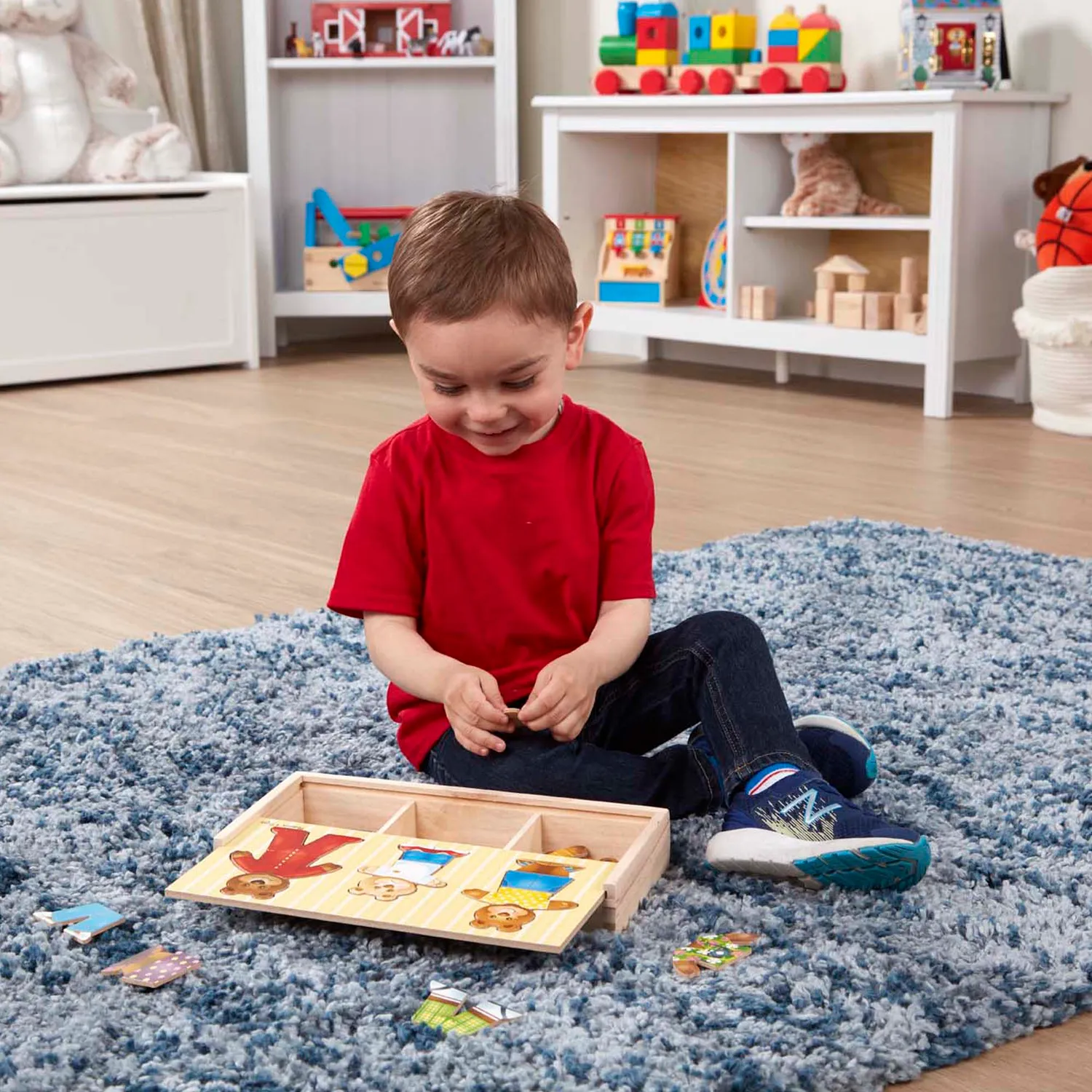 Melissa & Doug Bear Family houten puzzel 45 dlg