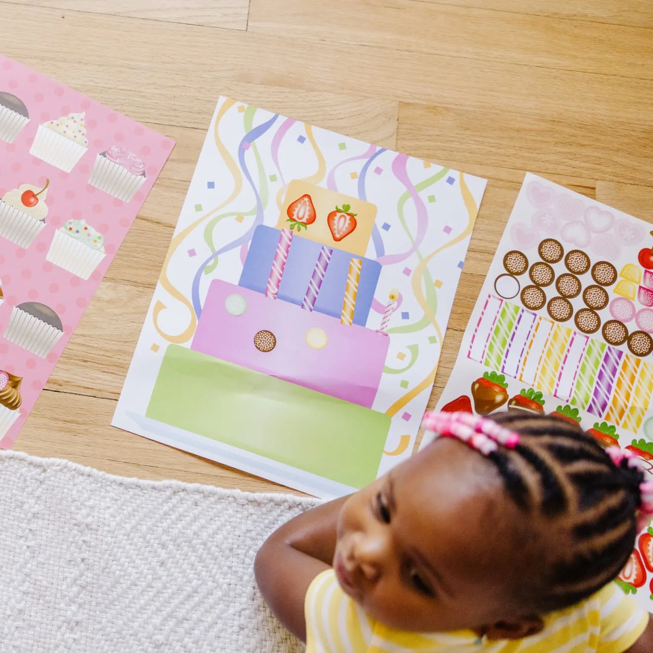 Melissa & Doug Sweets Treats Stickers Pad stickerboek taart