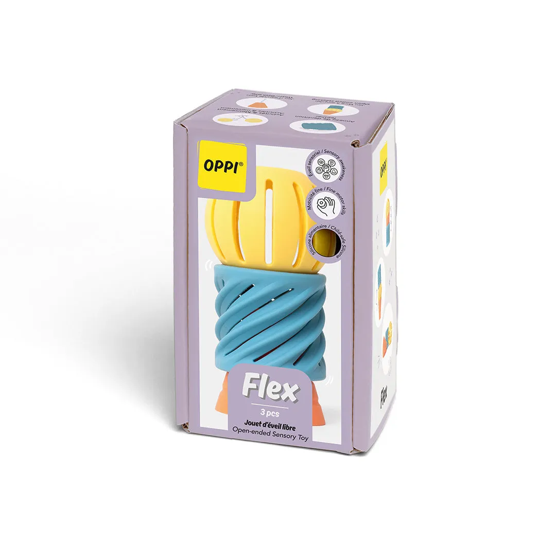 OPPI Flex babyspeelgoed 3 stuks sensorisch