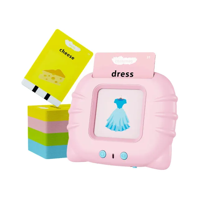 KOKODI Talking Flash Cards leerkaarten kat blauw 224 woorden