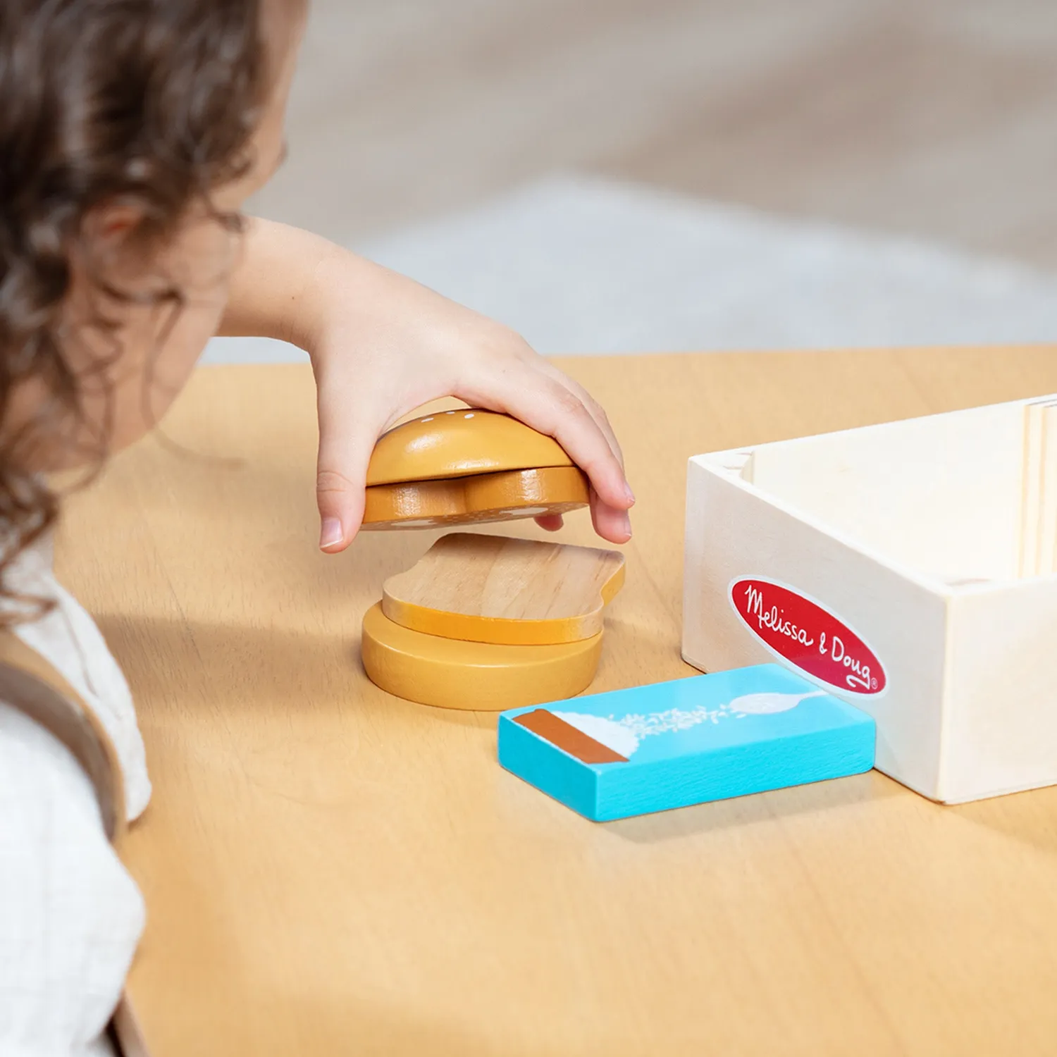 Melissa & Doug Granen Houten Speelvoedsel Set