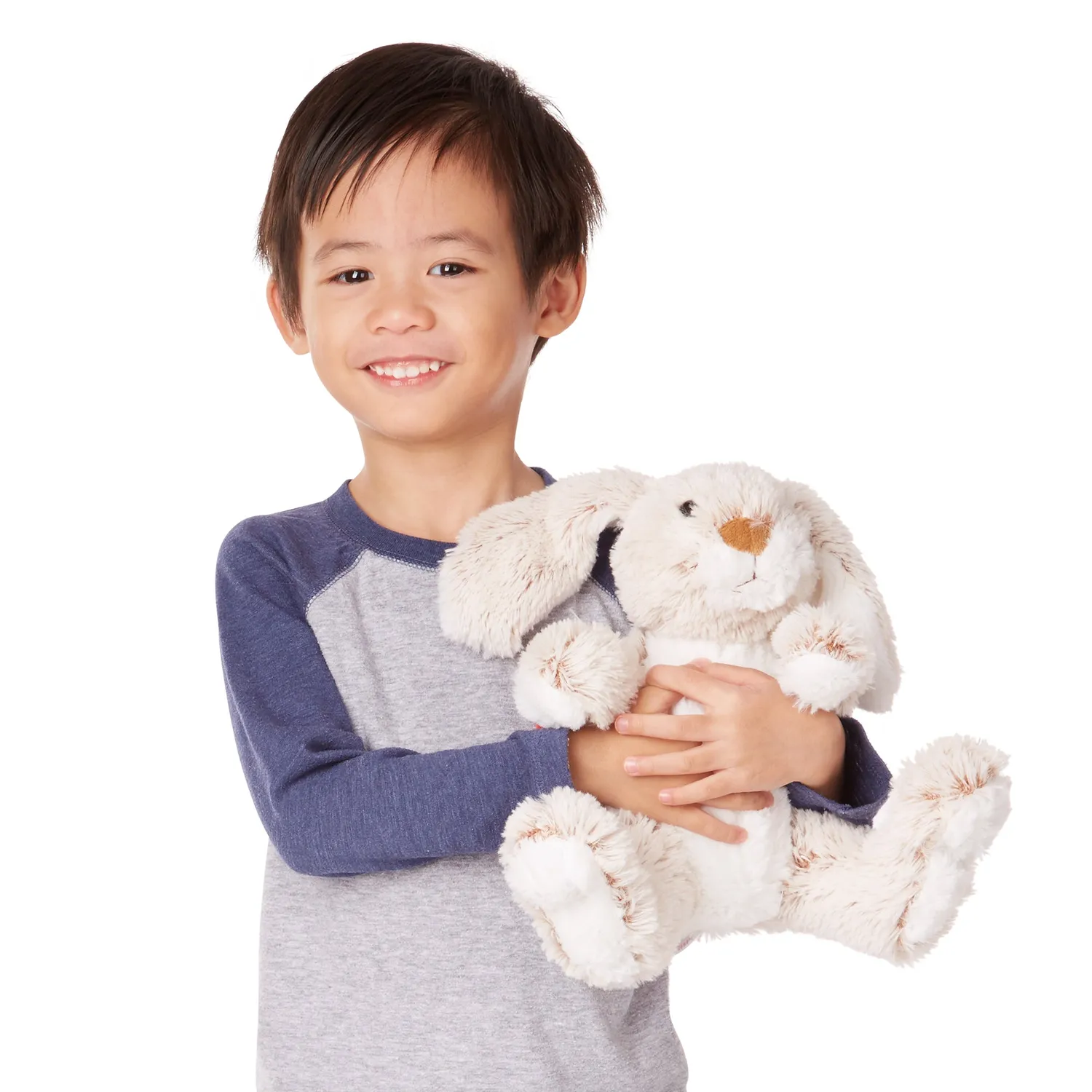 Melissa & Doug Burrow Bunny pluche konijn 23 cm