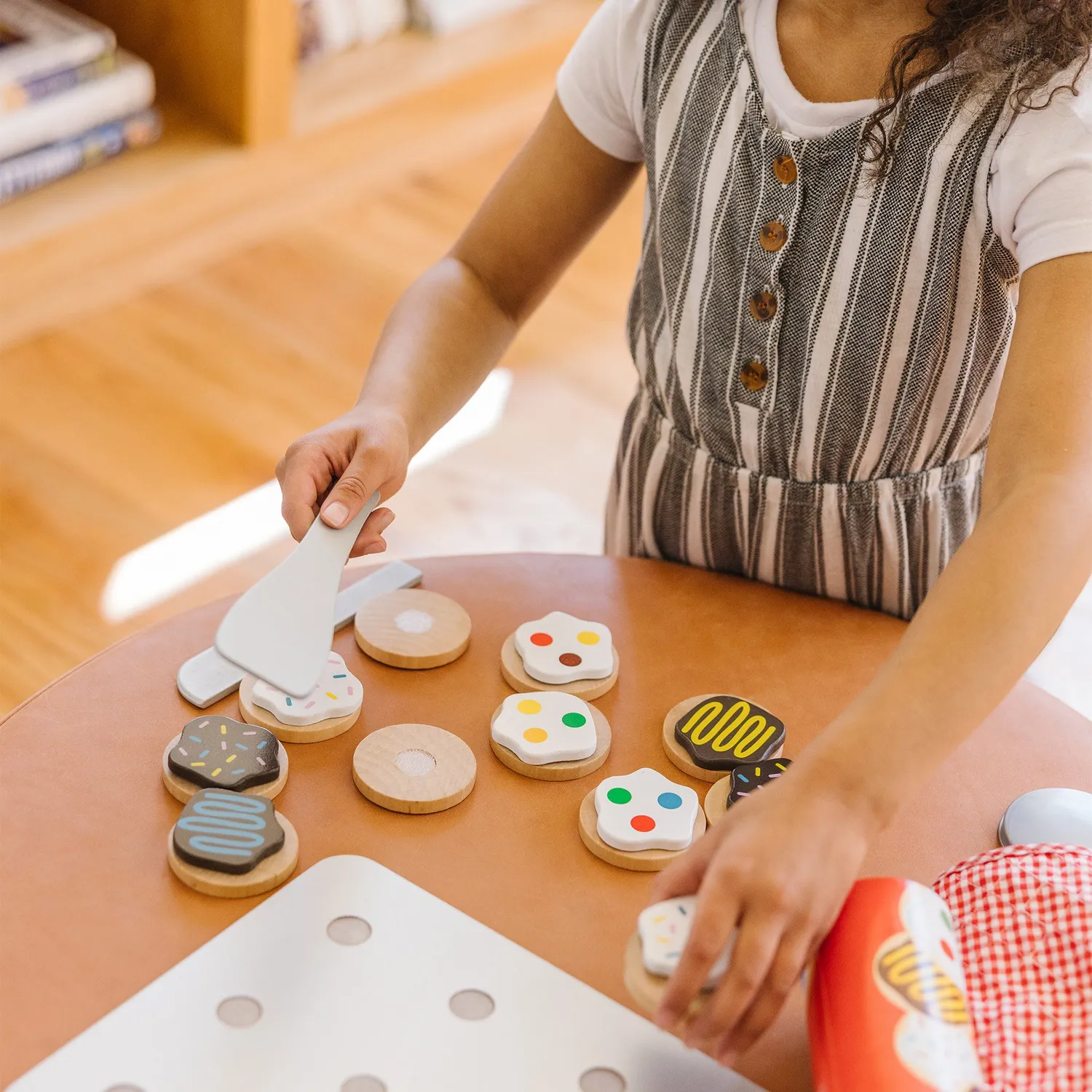 Melissa & Doug Slice & Bake Koekjes houten speelgoed 12 stuks
