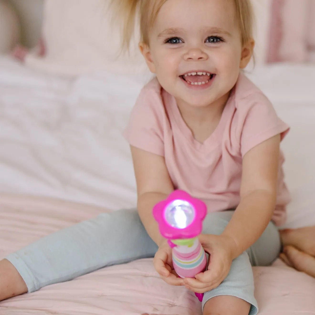 Melissa & Doug Pretty Petals zaklamp bloemen kinderen