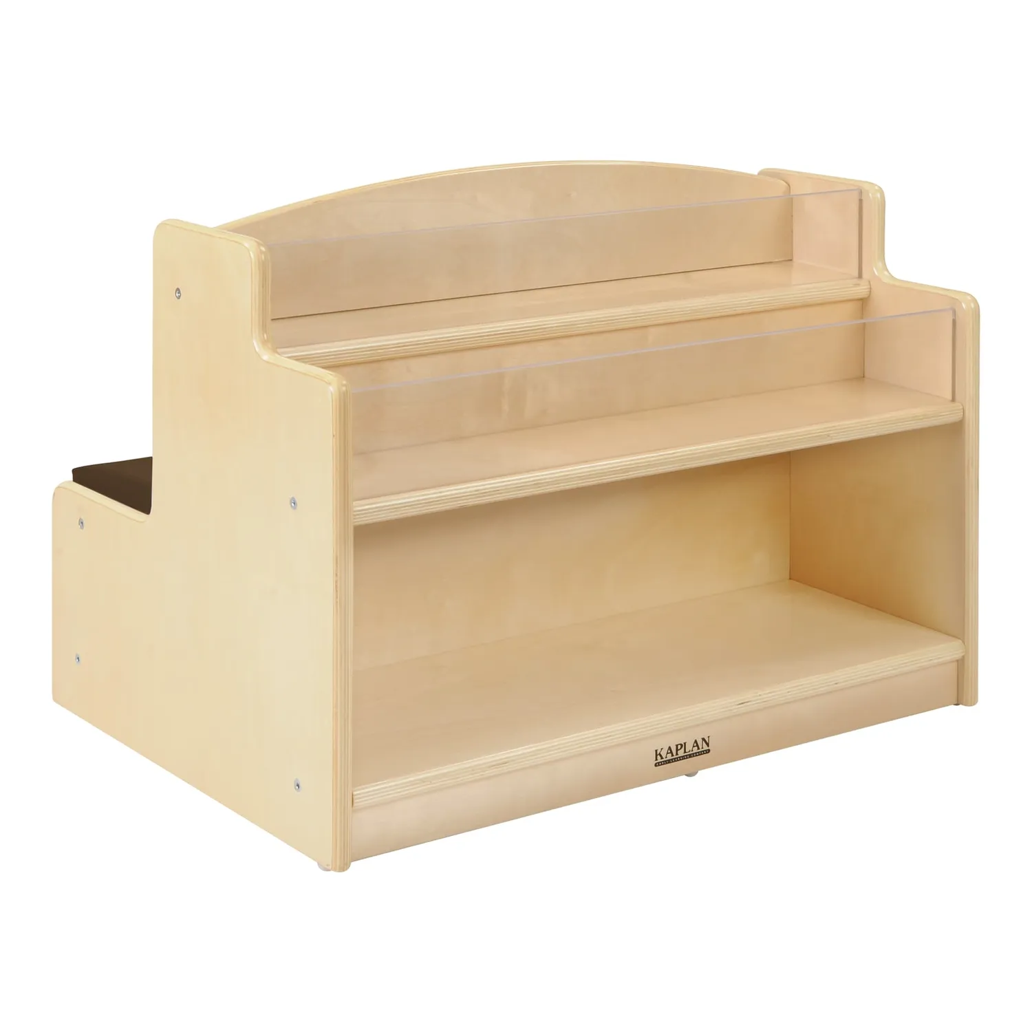 Guidecraft Toddler Reading leesbank met opberging berken