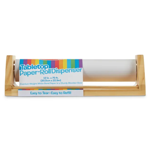 Melissa & Doug Tafel Papierrolhouder Houten met Rol