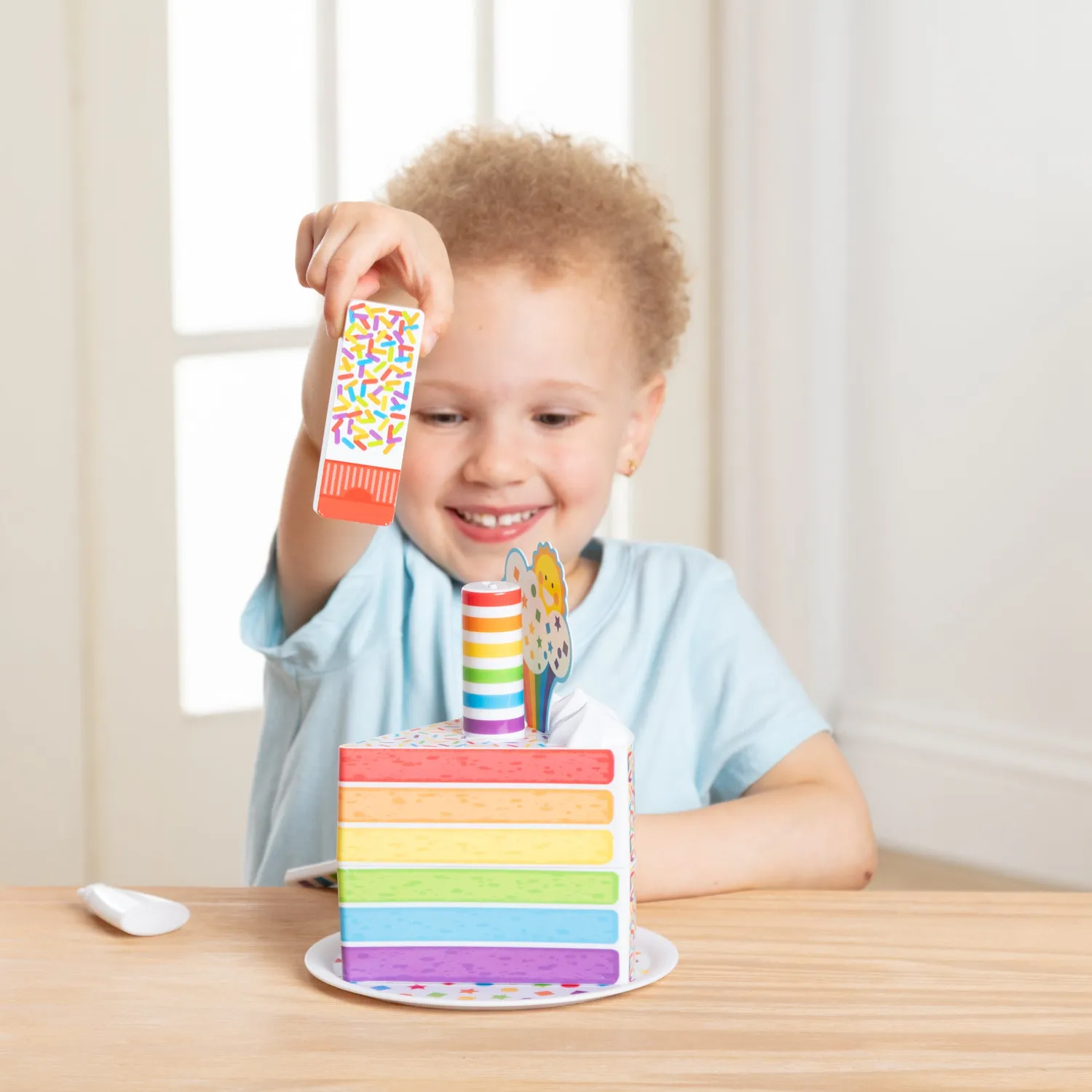 Melissa & Doug Birthday Surprise taart speelset bewaardoos