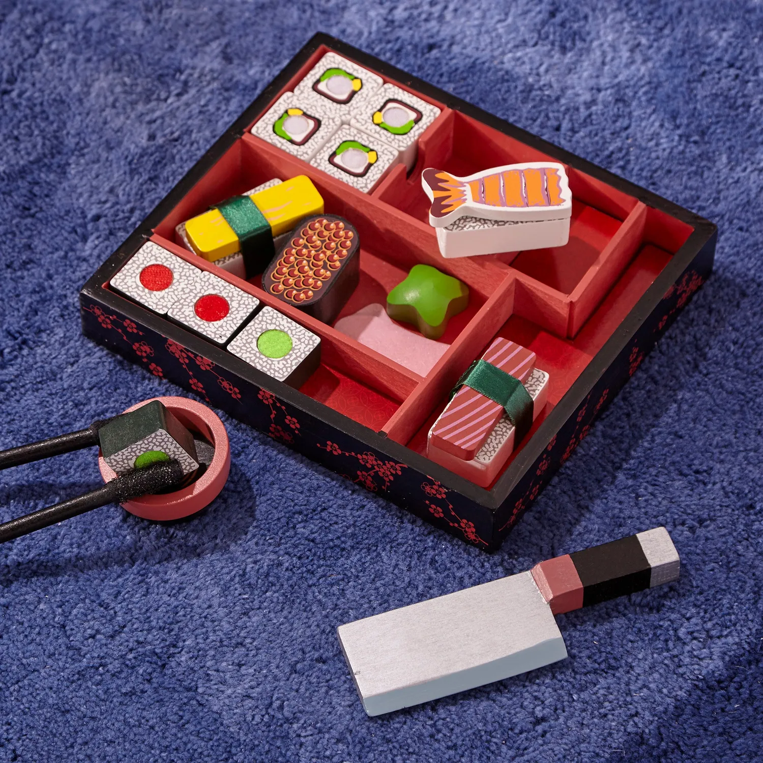 Melissa & Doug Sushi Slicing houten speelset 24-delig
