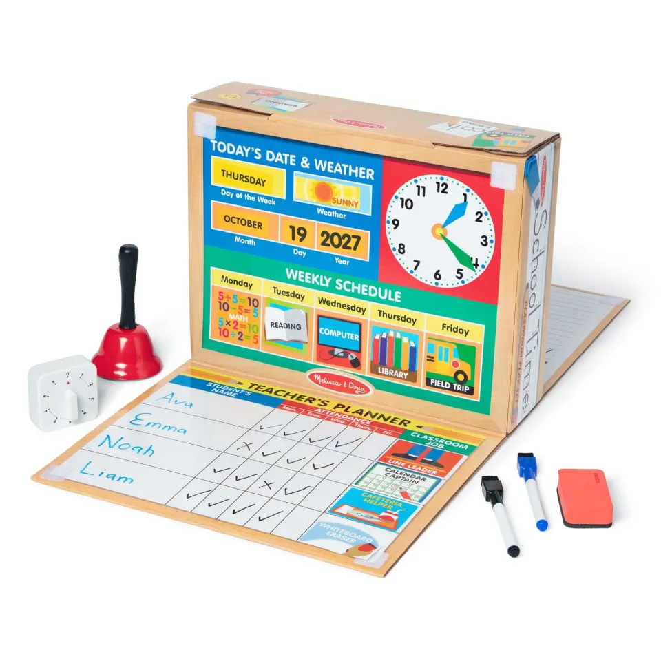 Melissa & Doug School Time Speelset Klaslokaal