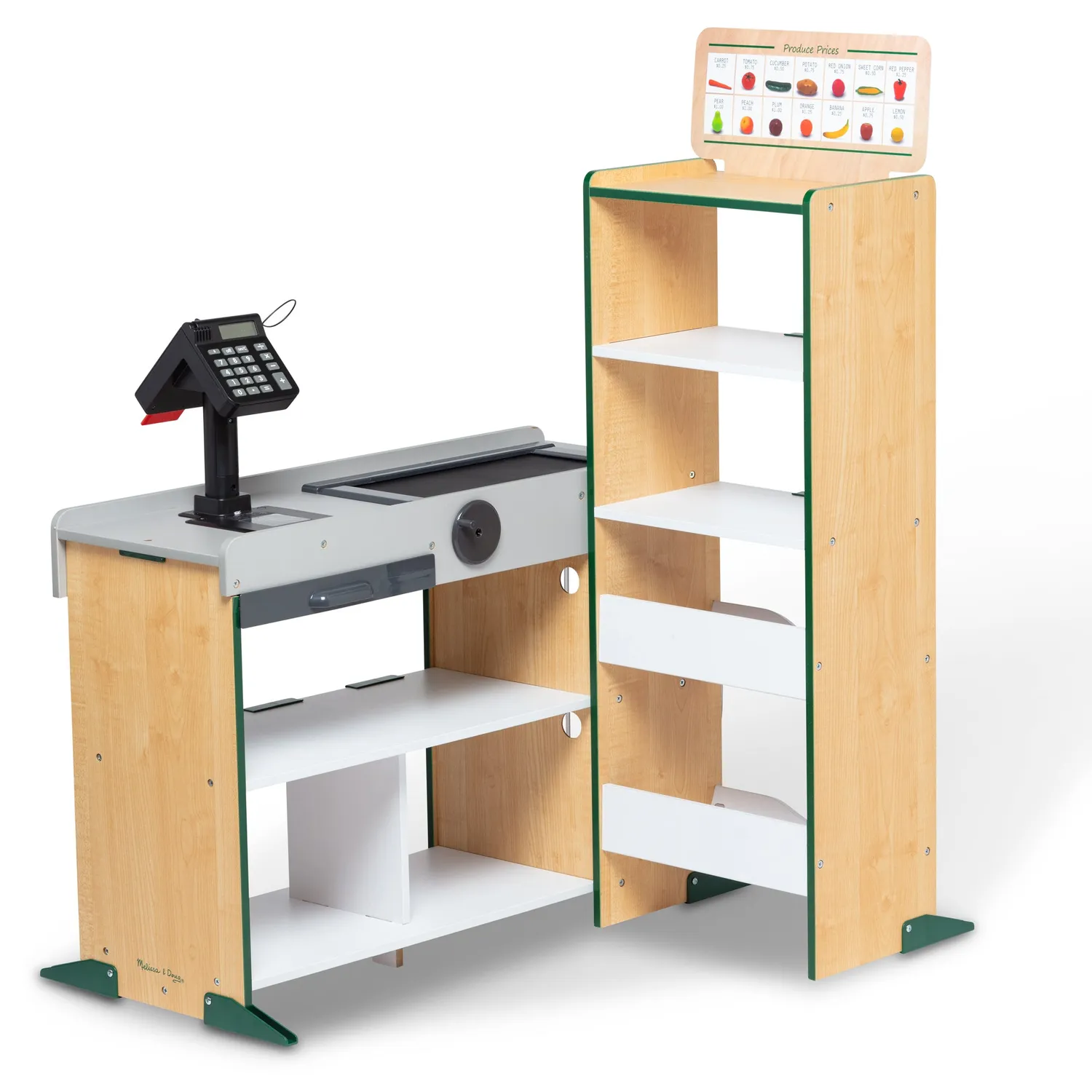 Melissa & Doug Fresh Mart houten speelwinkel groot