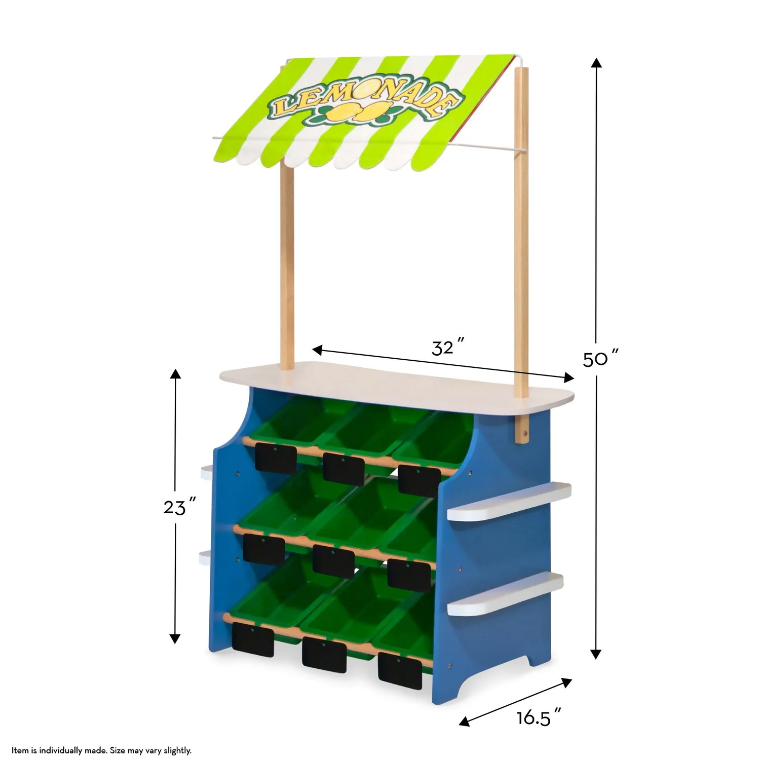 Melissa & Doug Grocery Store speelwinkel hout limonadekraam 3+ jaar