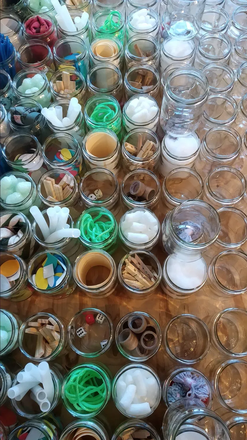 De Potjeskast Startpakket 25 Potjes Plastic Potjes
