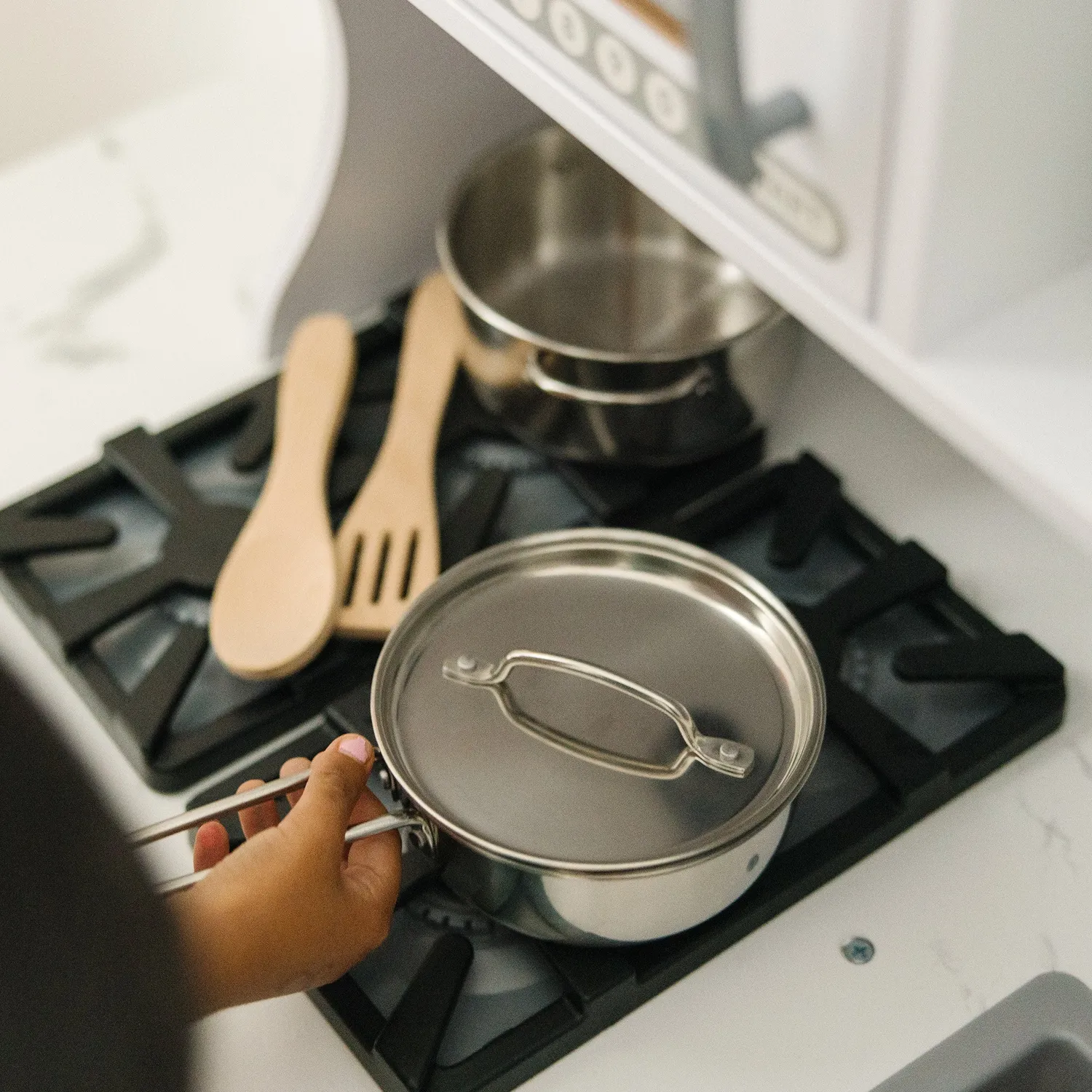 Melissa & Doug Pots & Pans pannenset speelgoed rvs