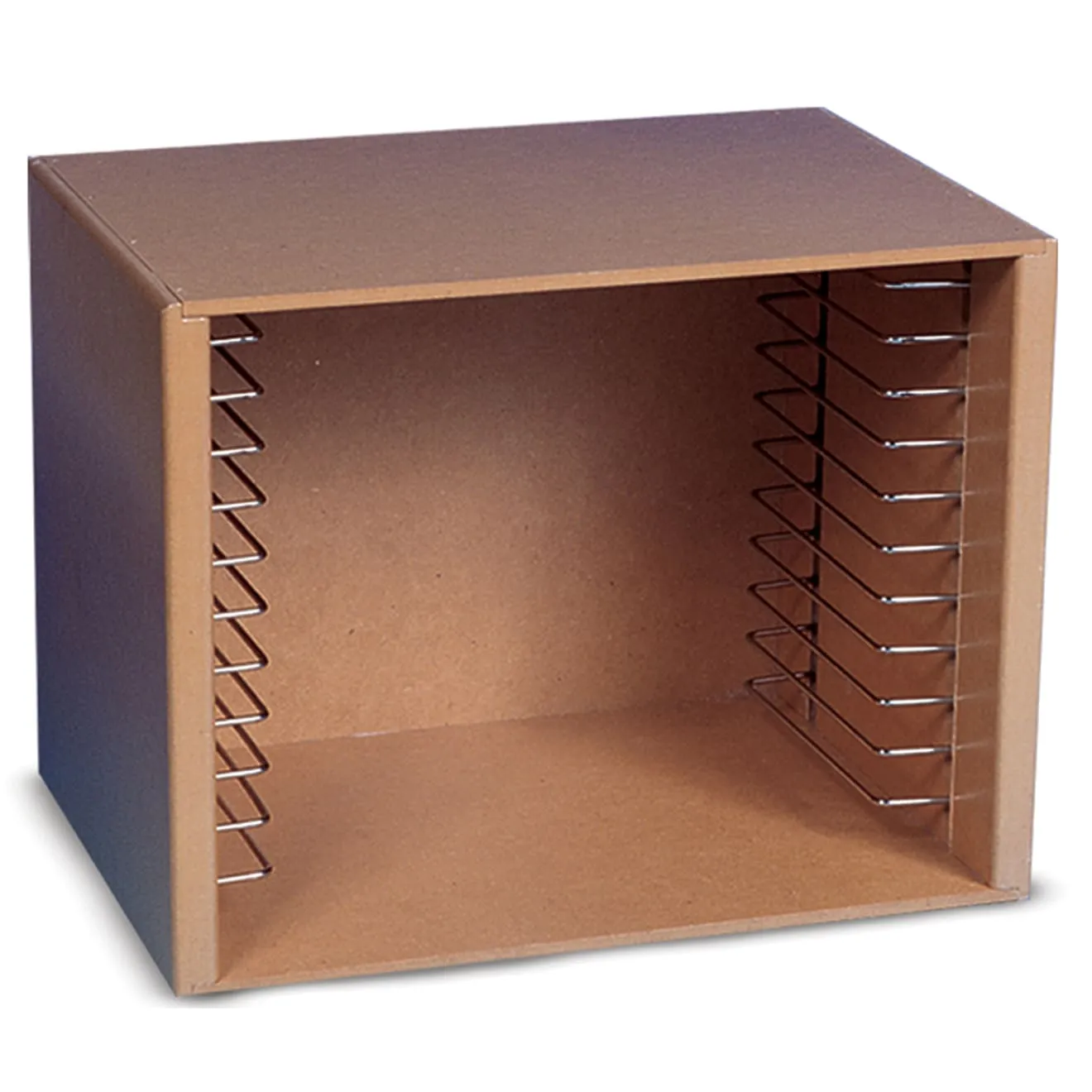 Melissa & Doug Natural Wood Puzzle Case puzzelkoffer hout 12 vakken