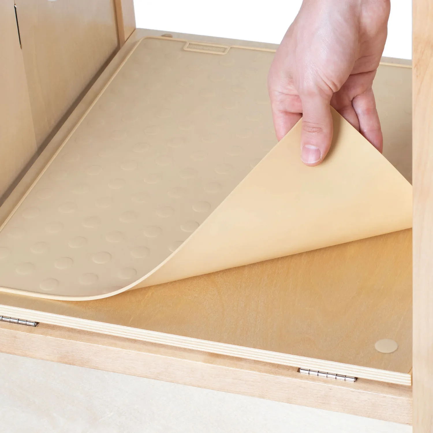 Guidecraft Kitchen Helper Non-Slip Mat antislipmat grijs