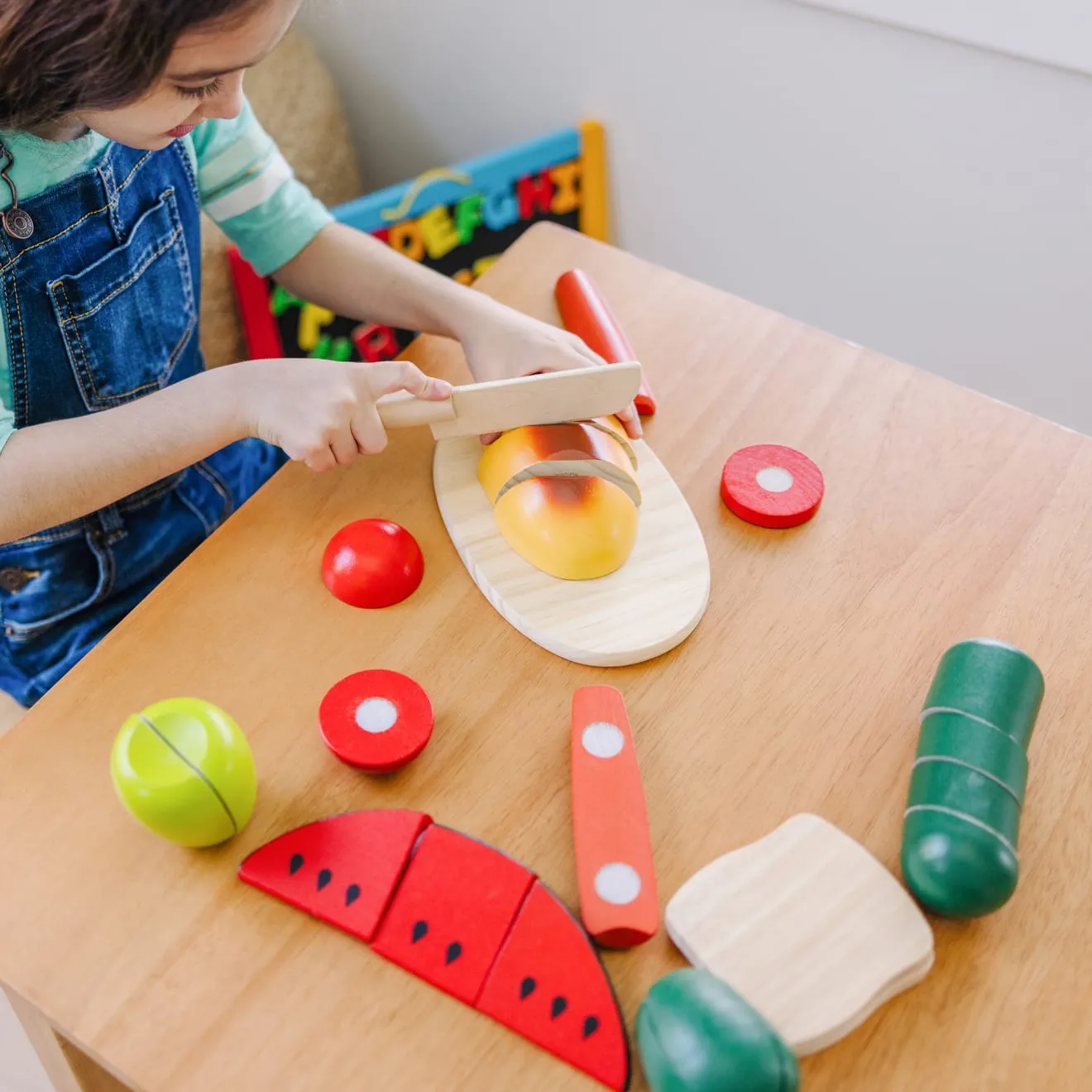 Melissa & Doug Cutting Food houten snijset