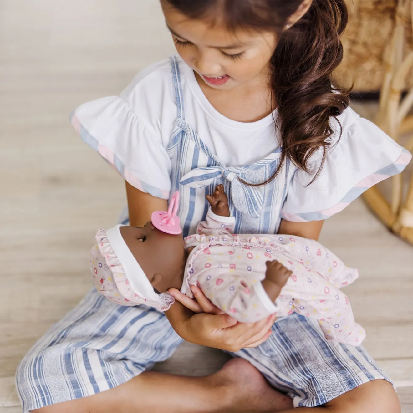Melissa & Doug Mine to Love Gabrielle babypop 30 cm