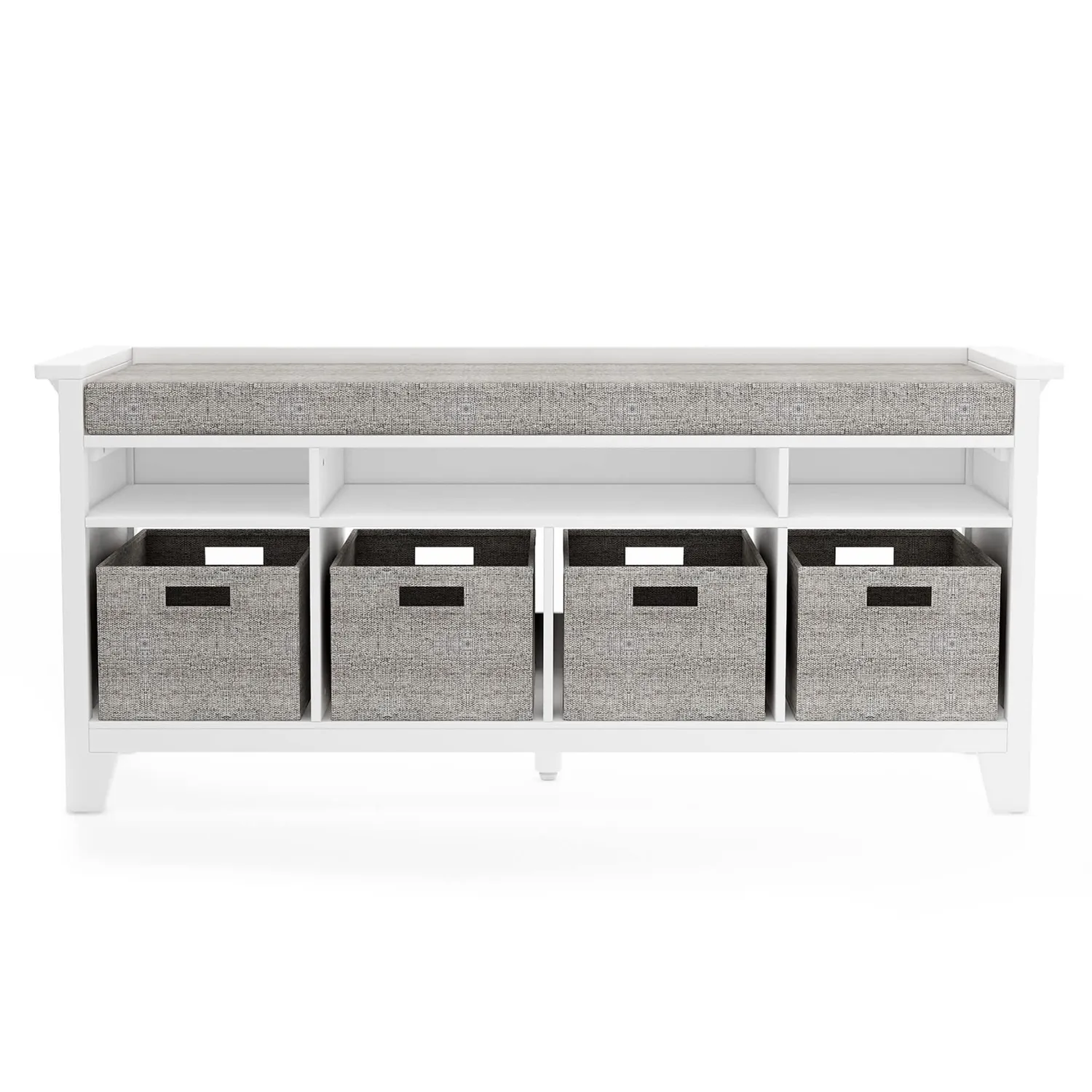 Guidecraft Martha Stewart Kids Storage Bench opbergbank met kussen