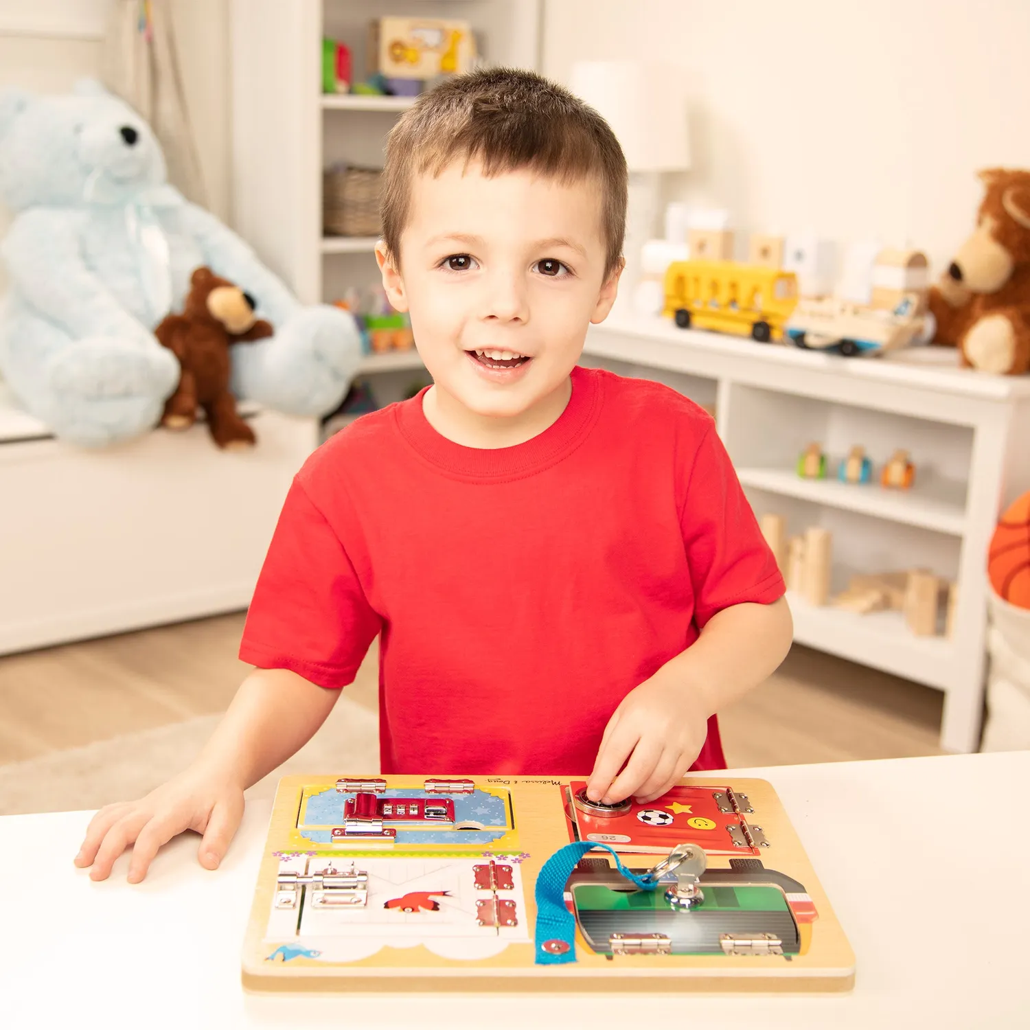 Melissa & Doug Locks & Latches houten speelbord