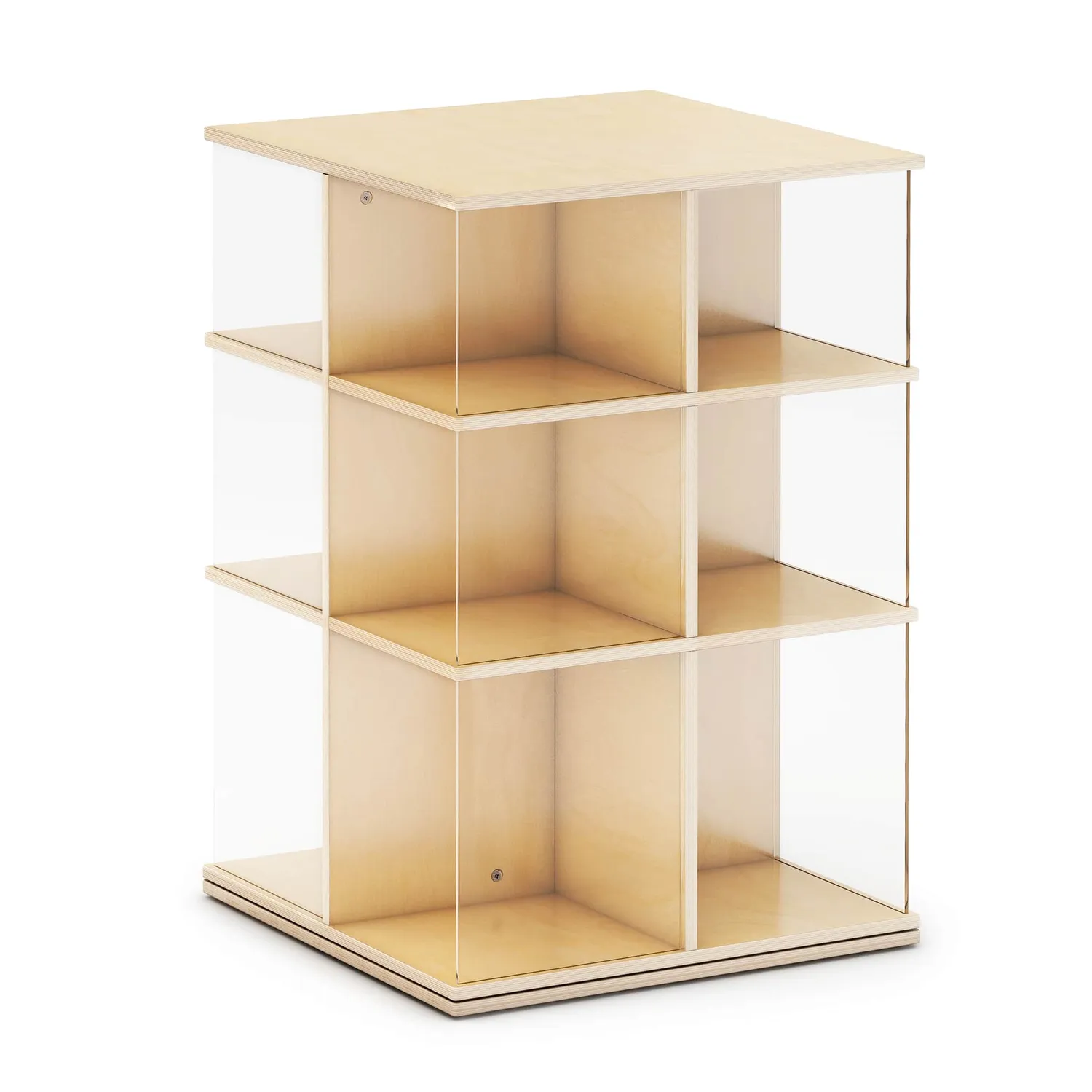 Guidecraft EdQ Rotating Big Book Display boekenkast wit draaibaar