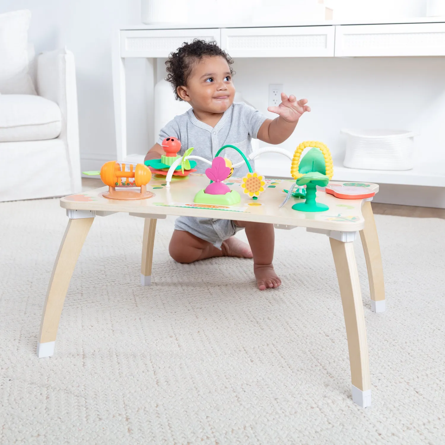 Melissa & Doug Farmers Market 3-in-1 activiteitencentrum baby hout