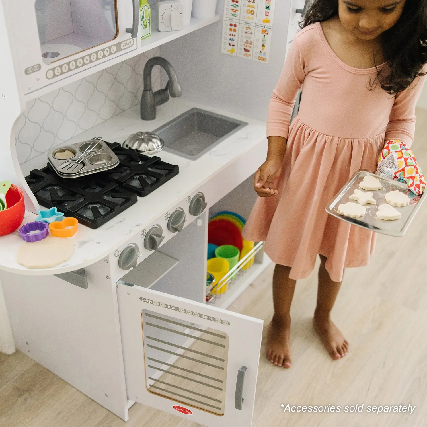Melissa & Doug Chef’s Kitchen Cloud houten speelkeuken 3-5 jaar