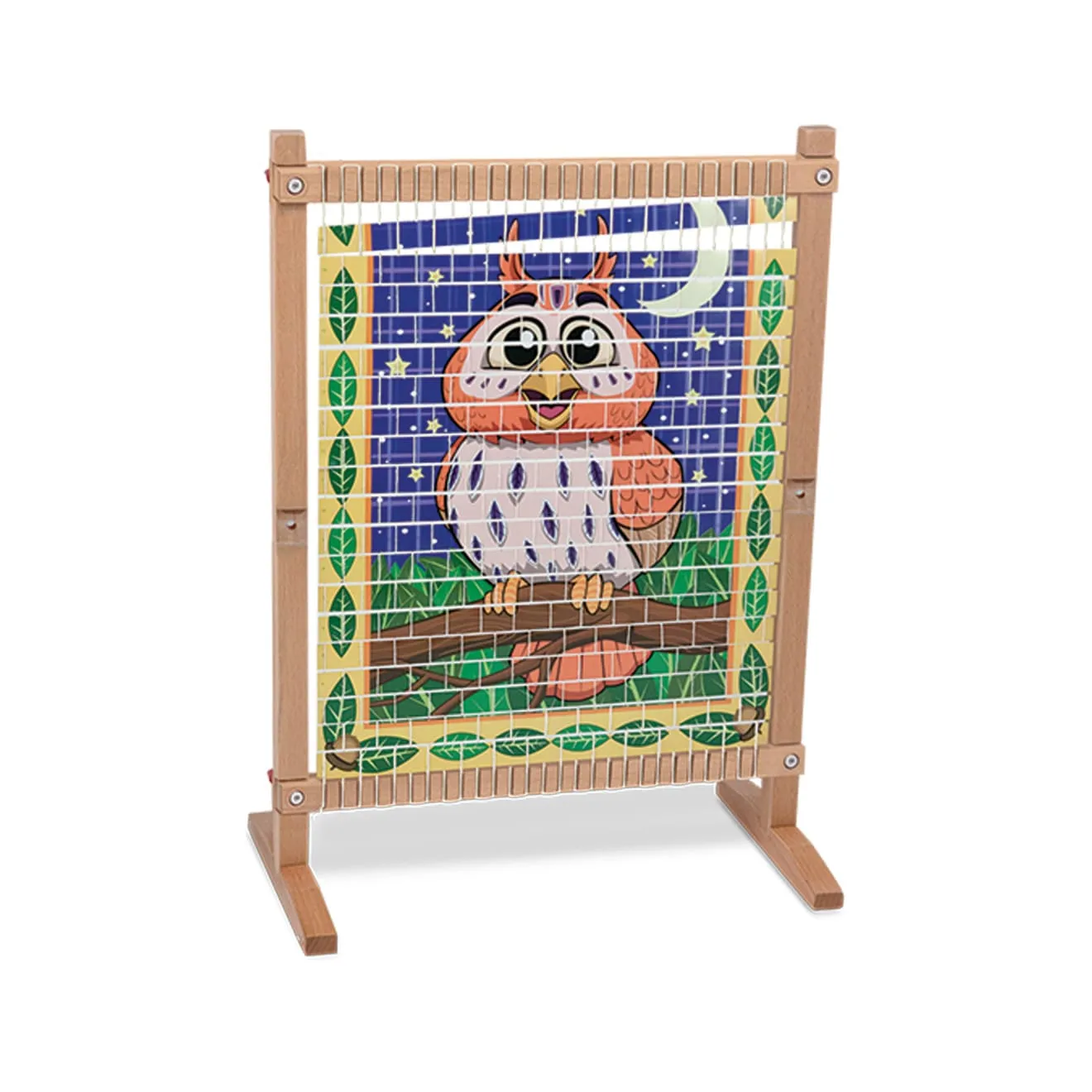 Melissa & Doug Multi-Craft Weaving Loom weefgetouw regenboogwol