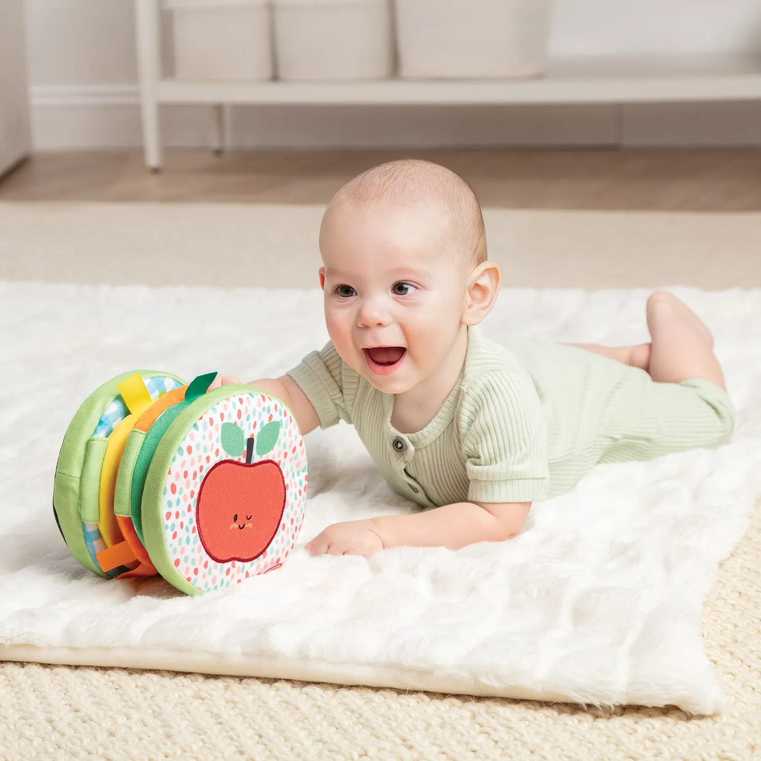 Melissa & Doug Farmers Market Tummy Time babyrol 0-12 mnd