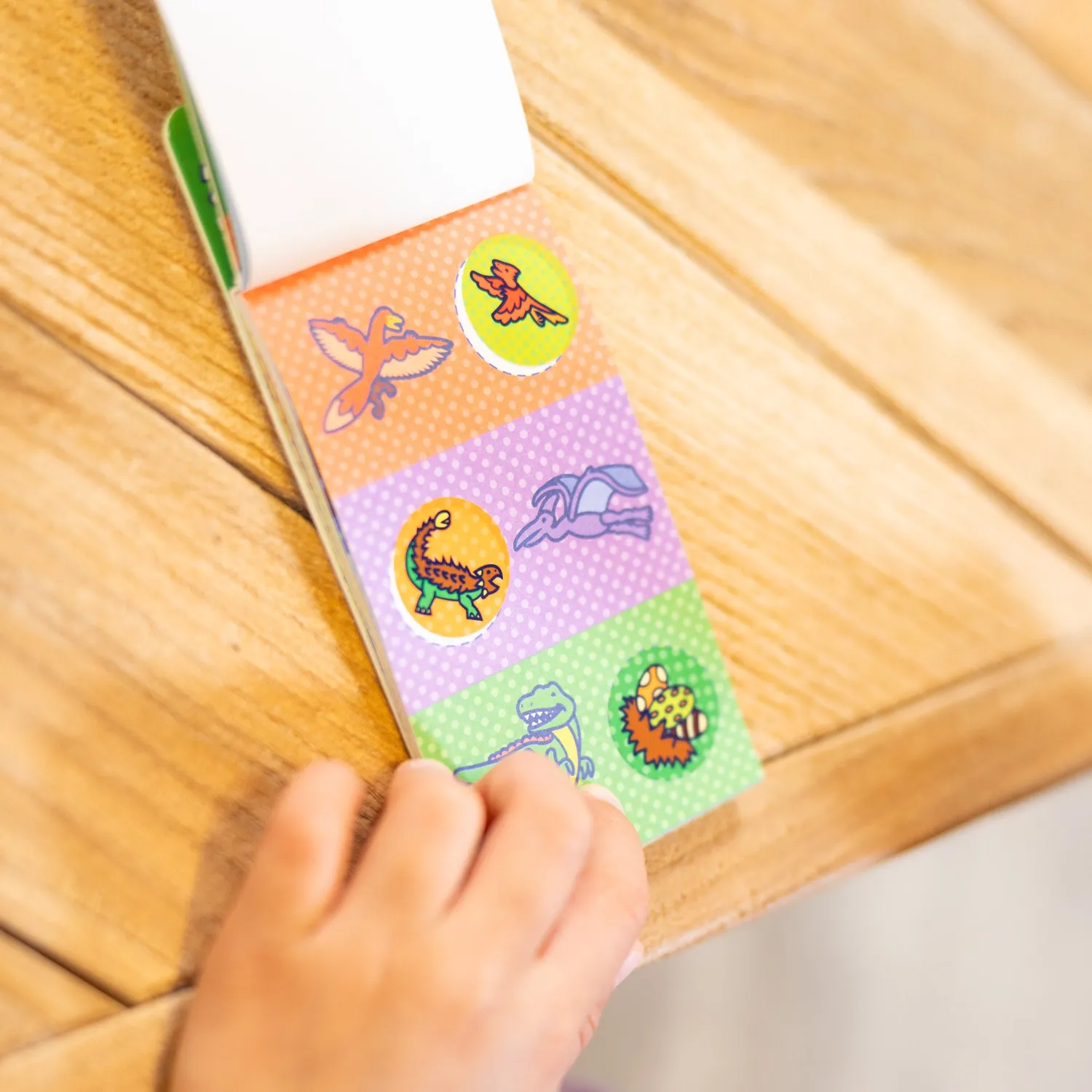 Melissa & Doug Sticker WOW! Dinosaur stickerboek navulling 200 stickers