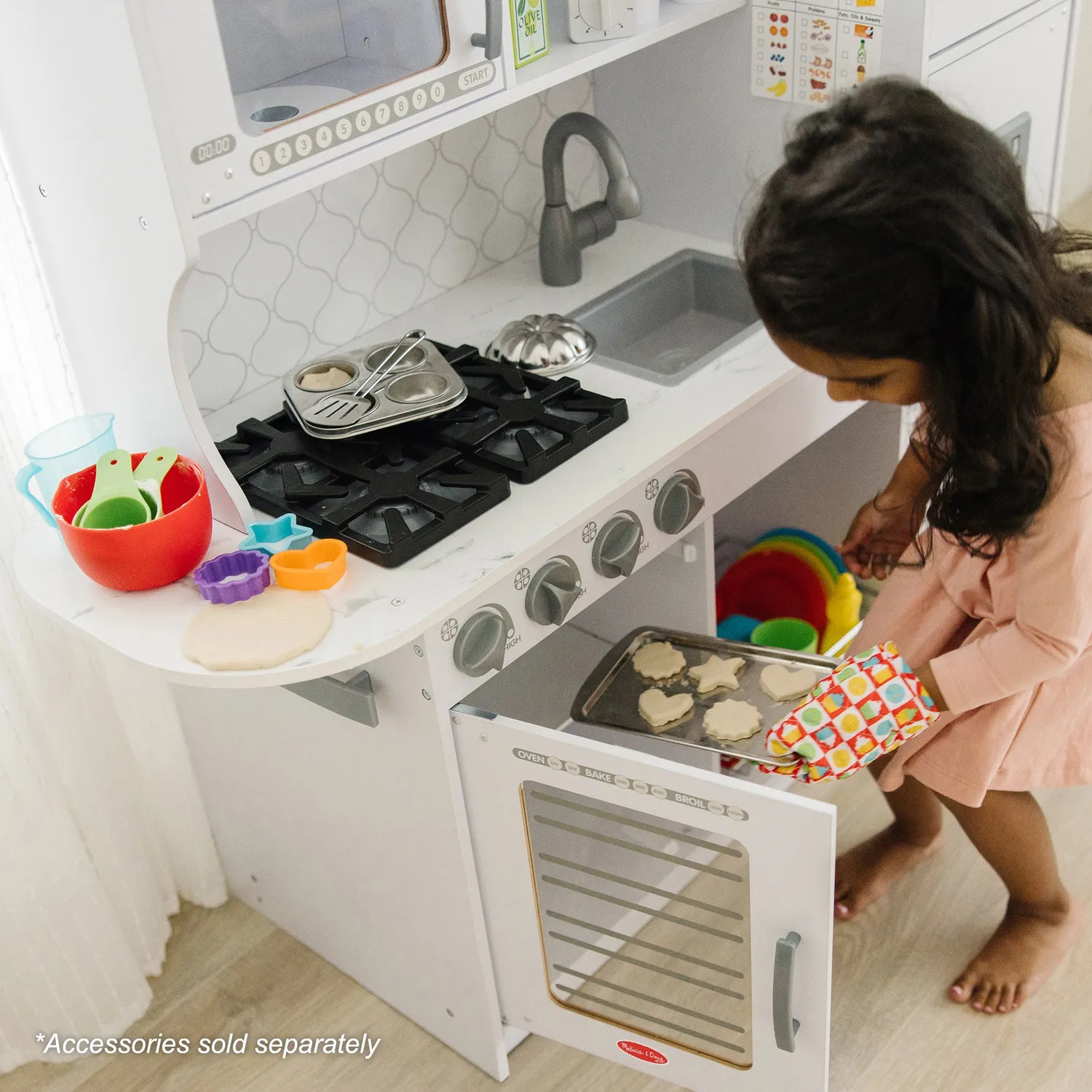 Melissa & Doug Chef’s Kitchen Cloud houten speelkeuken 3-5 jaar