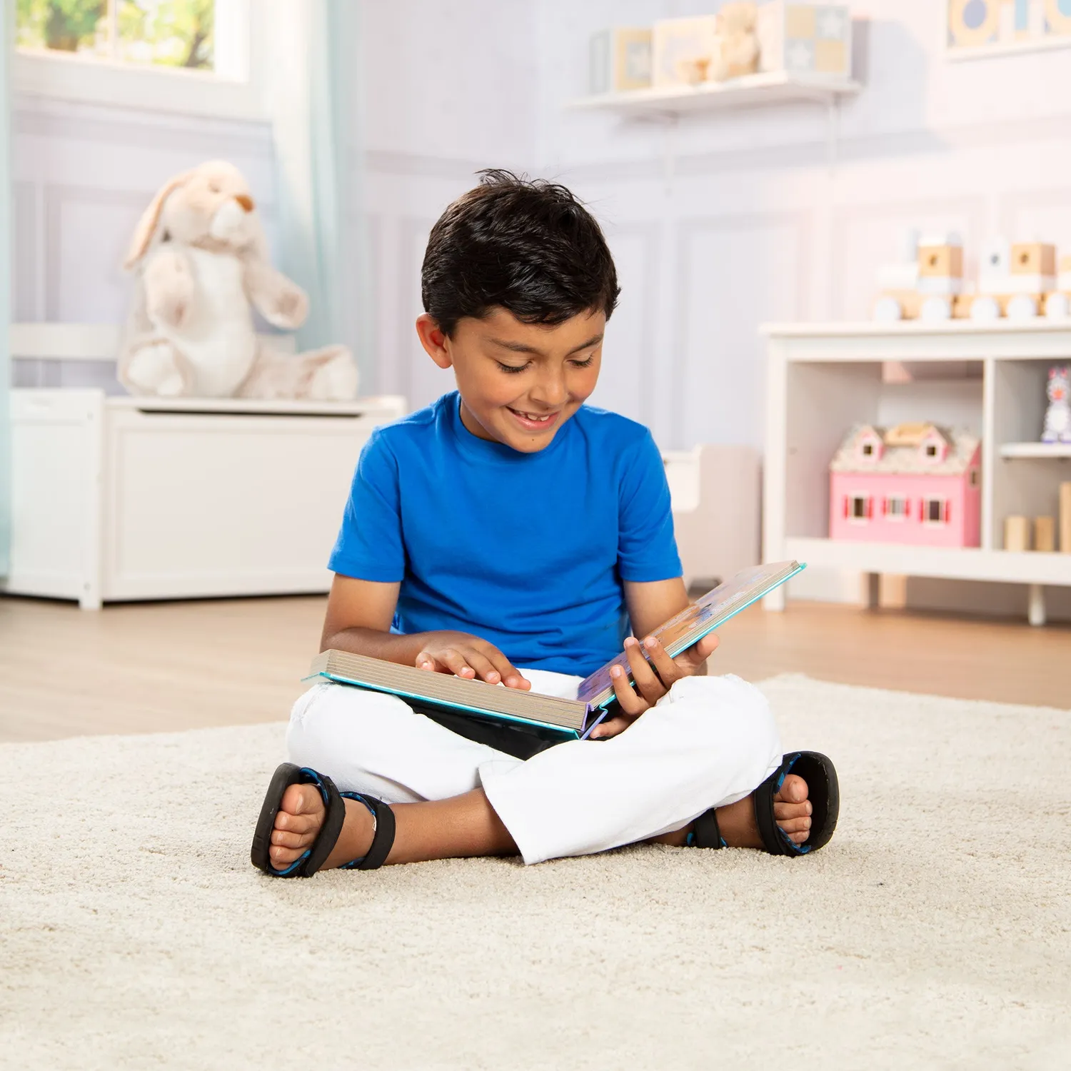 Melissa & Doug Poke-a-Dot ABC zoekboek met klikknopjes