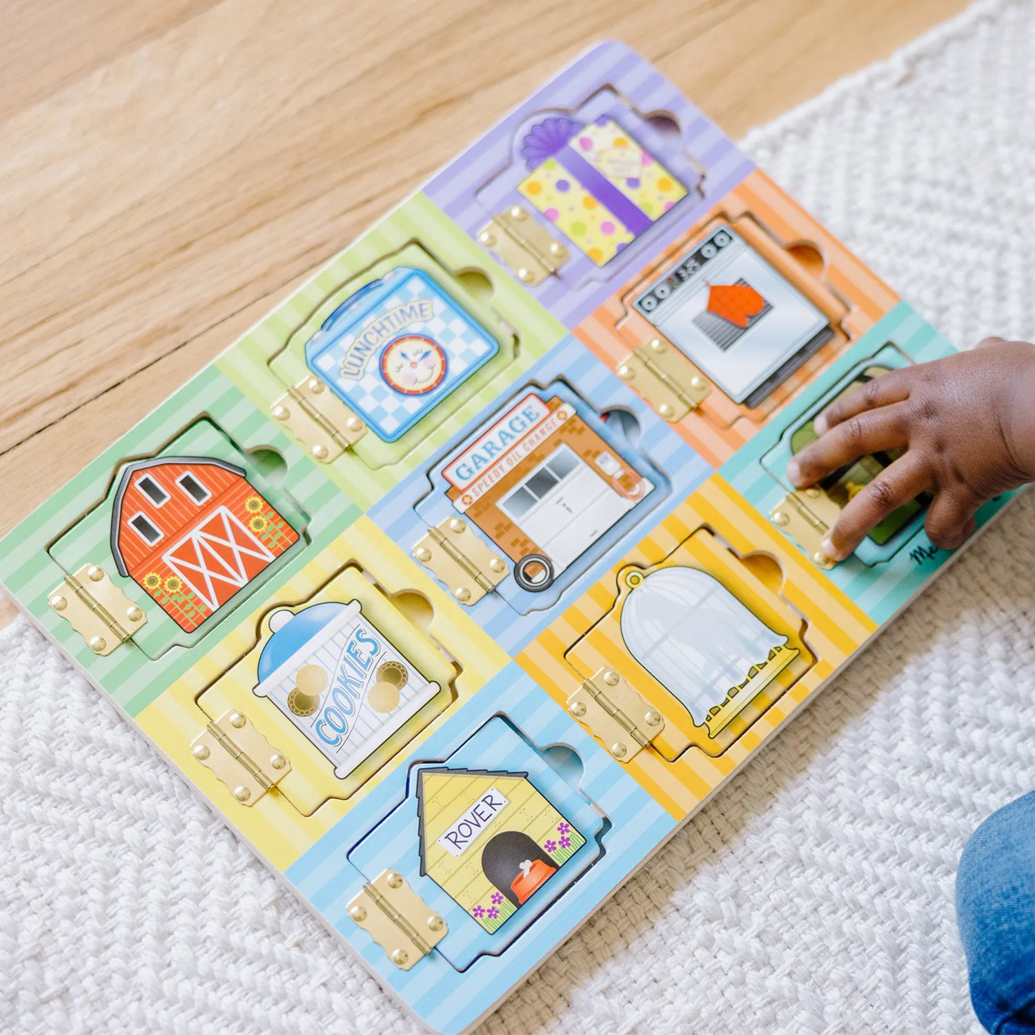 Melissa & Doug Hide & Seek houten magneetspel