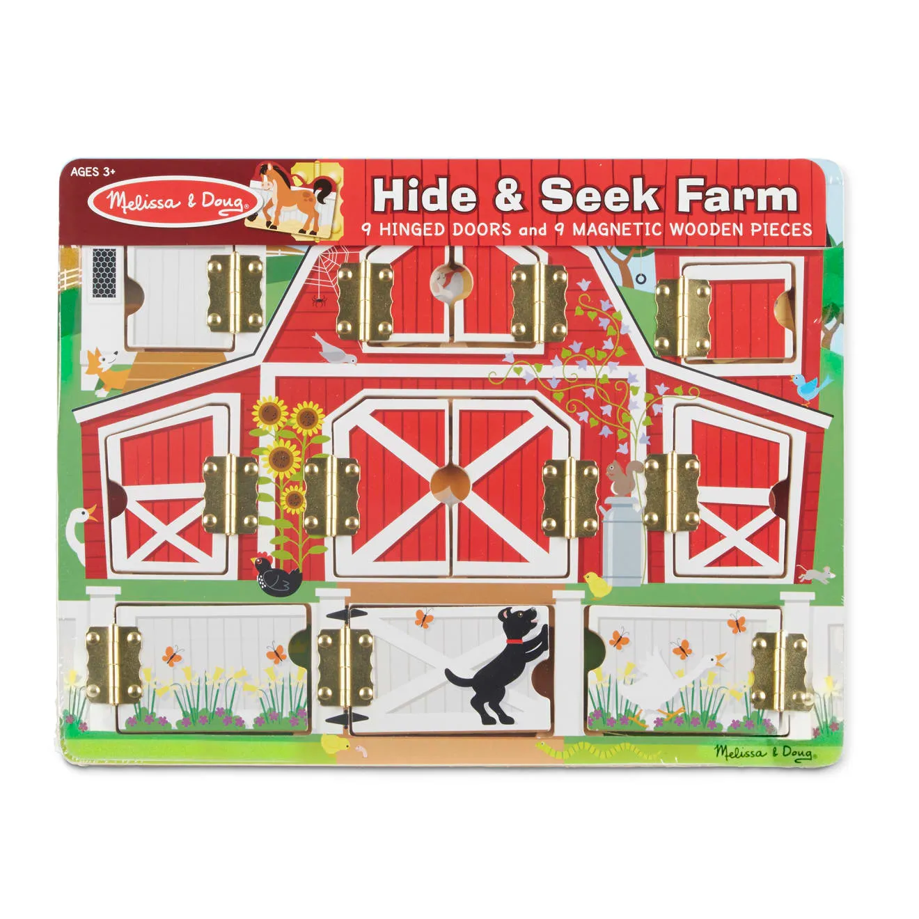Melissa & Doug Hide & Seek Farm boerderijspel magnetisch