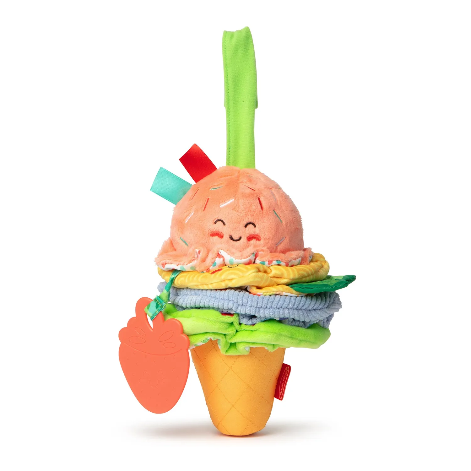 Melissa & Doug Ice Cream Take-Along babyspeelgoed ijsje