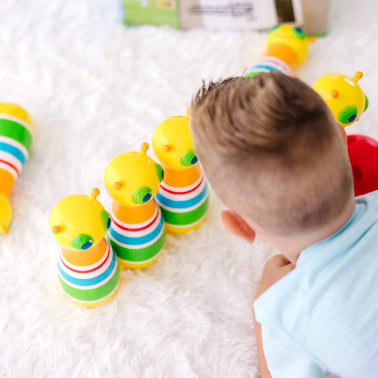 Melissa & Doug Giddy Buggy bowlingset 6 kegels bal