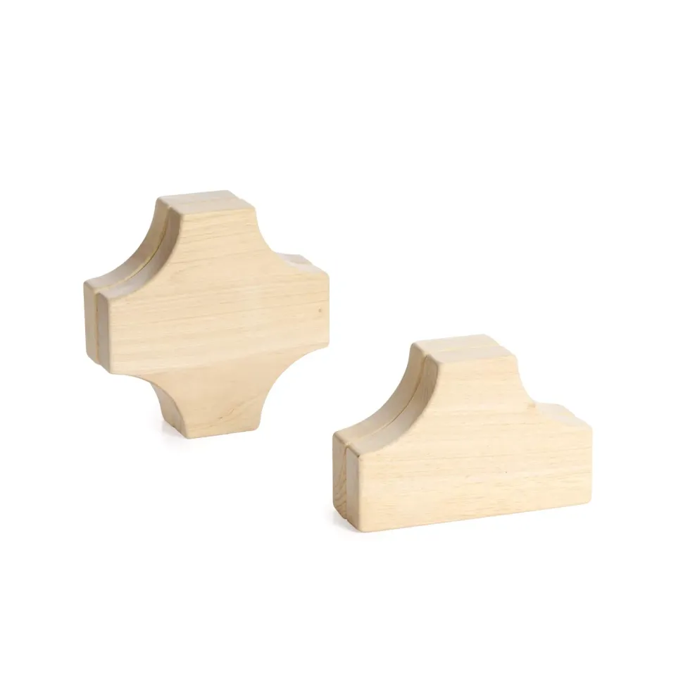 Guidecraft Transportation blokkenbundel 4 stuks hout