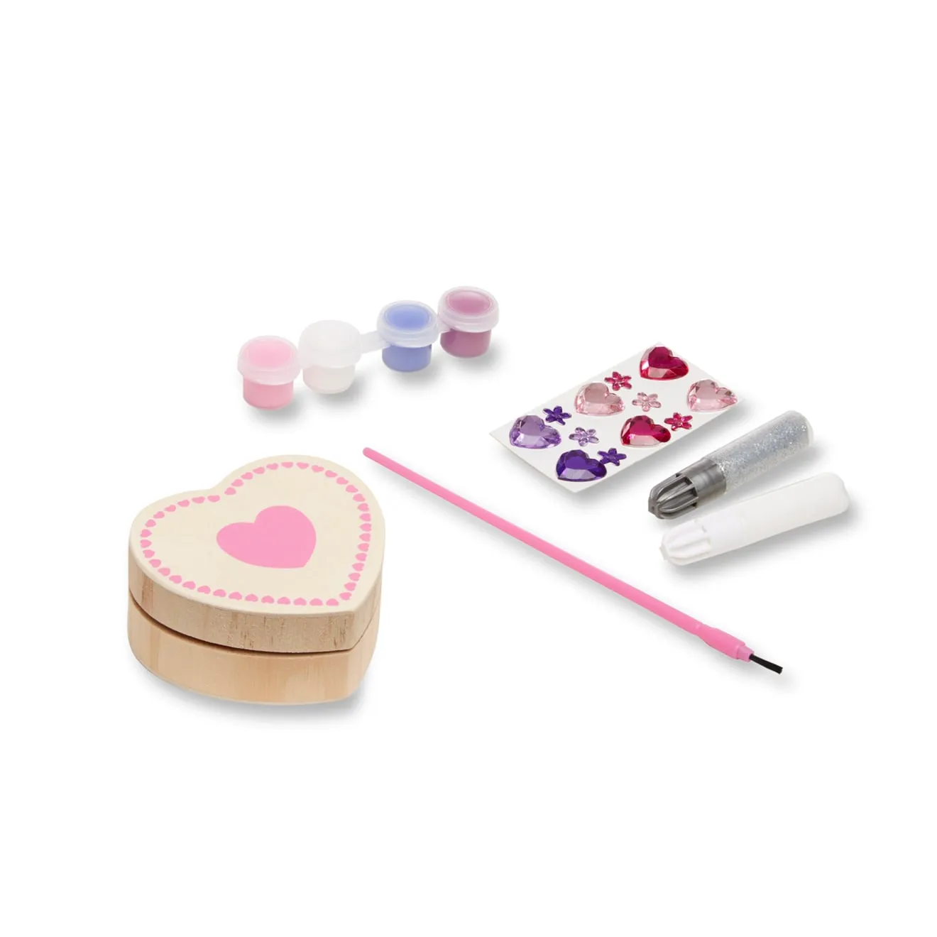 Melissa & Doug Created by Me! Heart Box knutselset houten